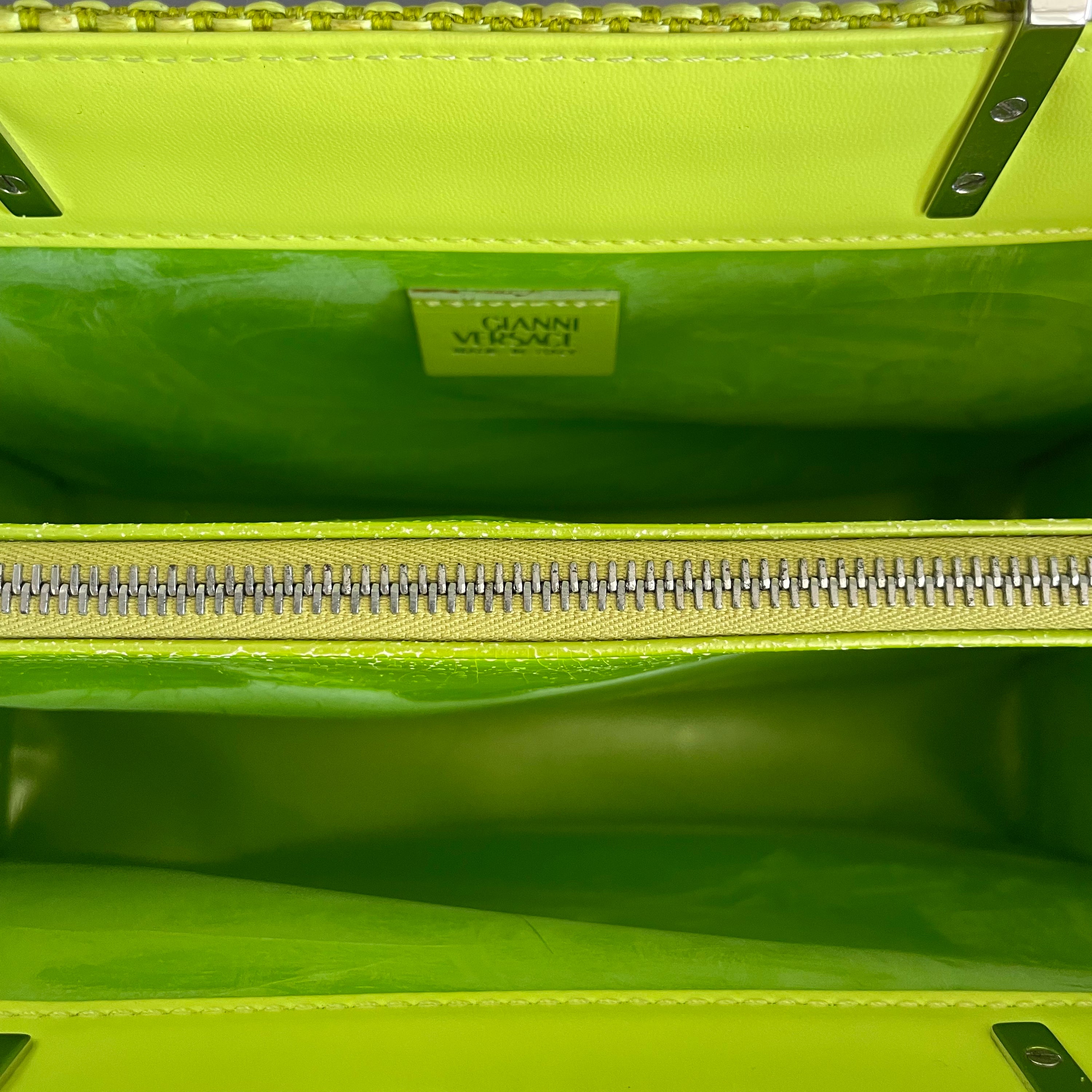 Gianni Versace Lime HandBag