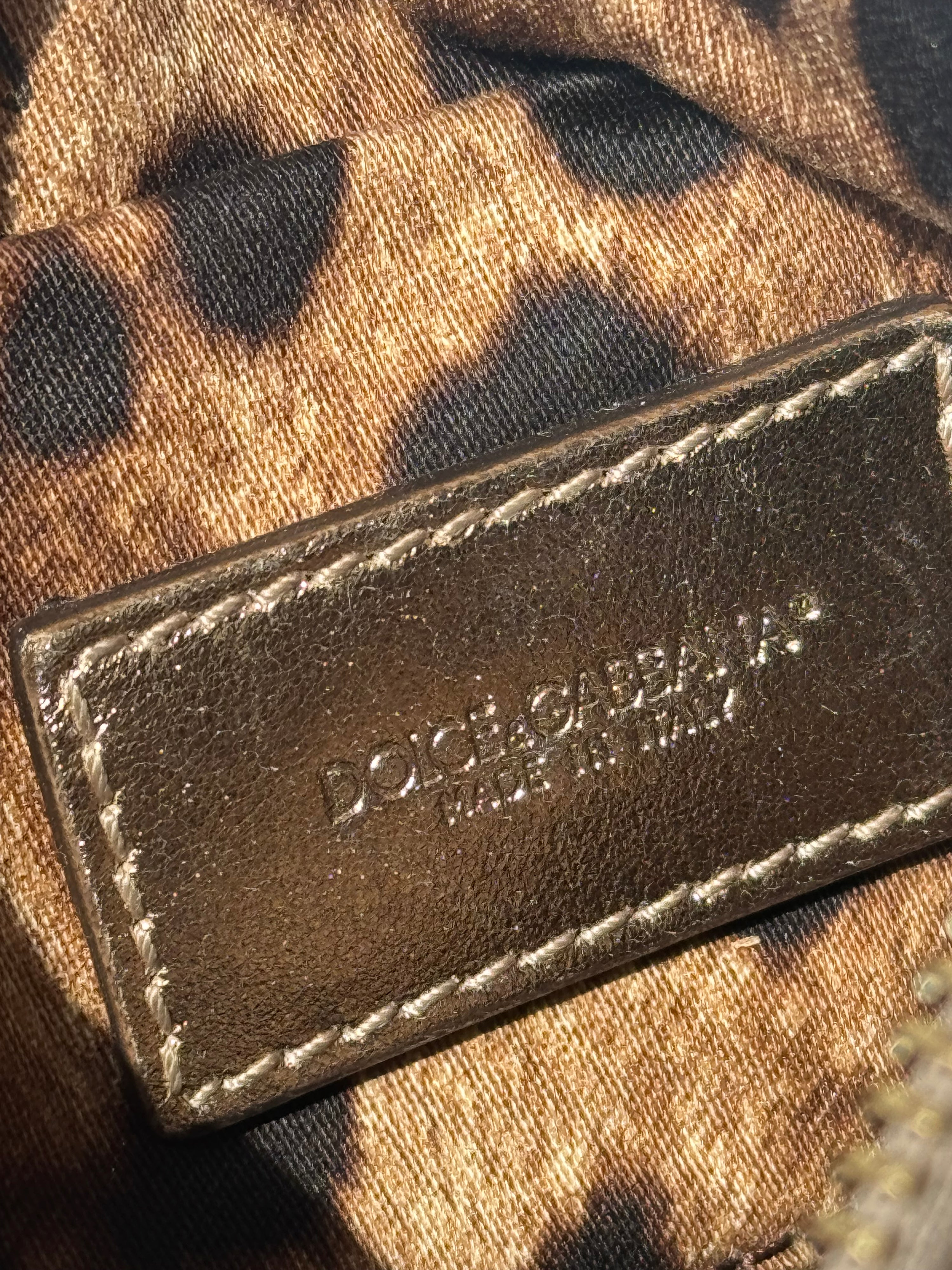 Dolce & Gabbana Sequin Chain Bag