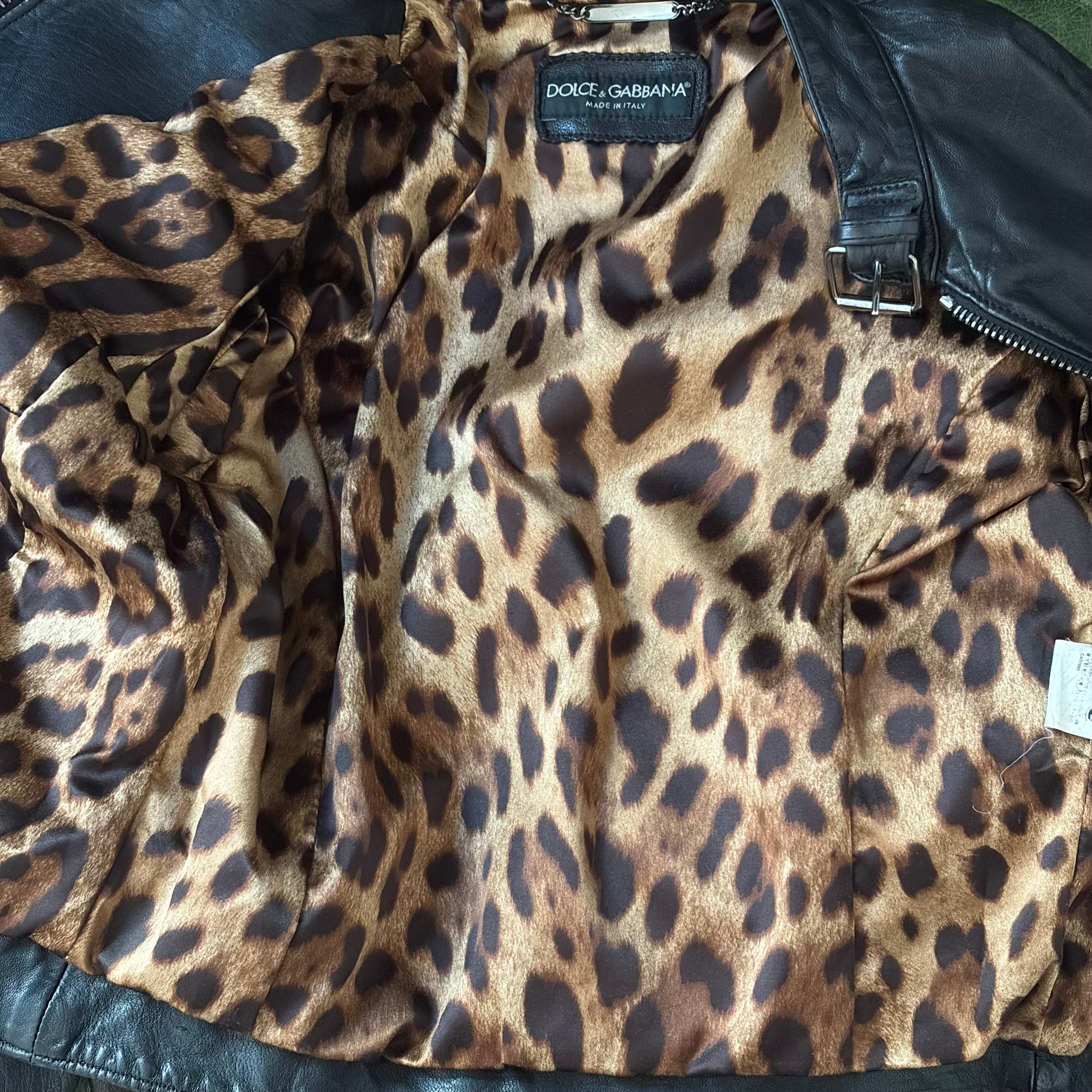 Dolce & Gabbana Leather Jacket