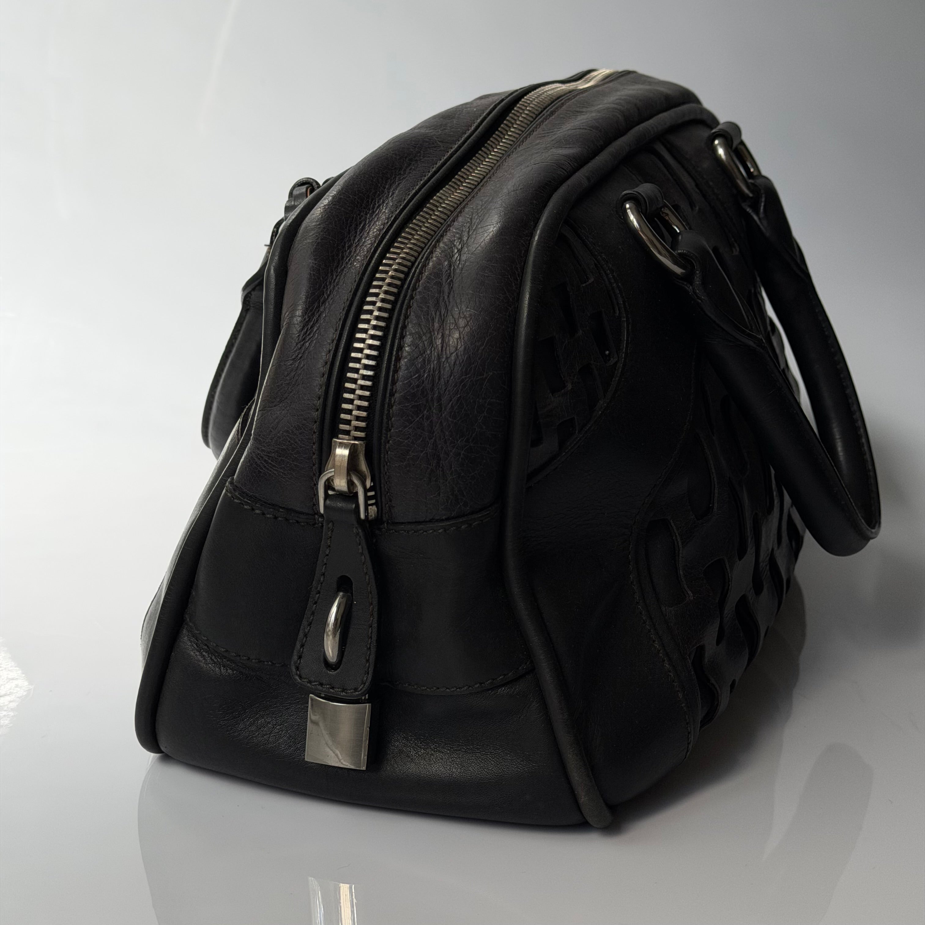 Miu Miu F/W 2008 Laser Cut Bowling Bag