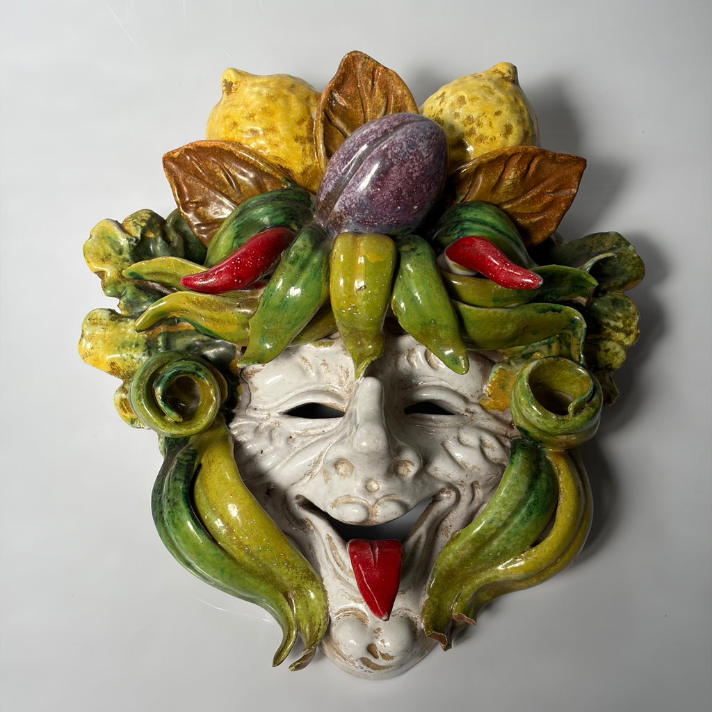 Satiro Majollica Mask