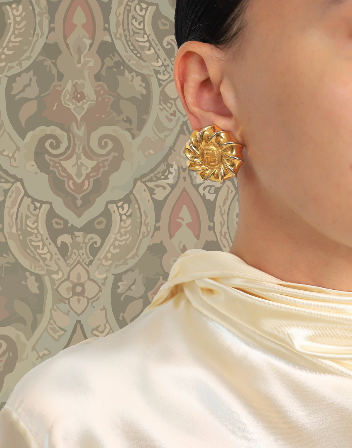 1980s Fendi Vintage Earrings