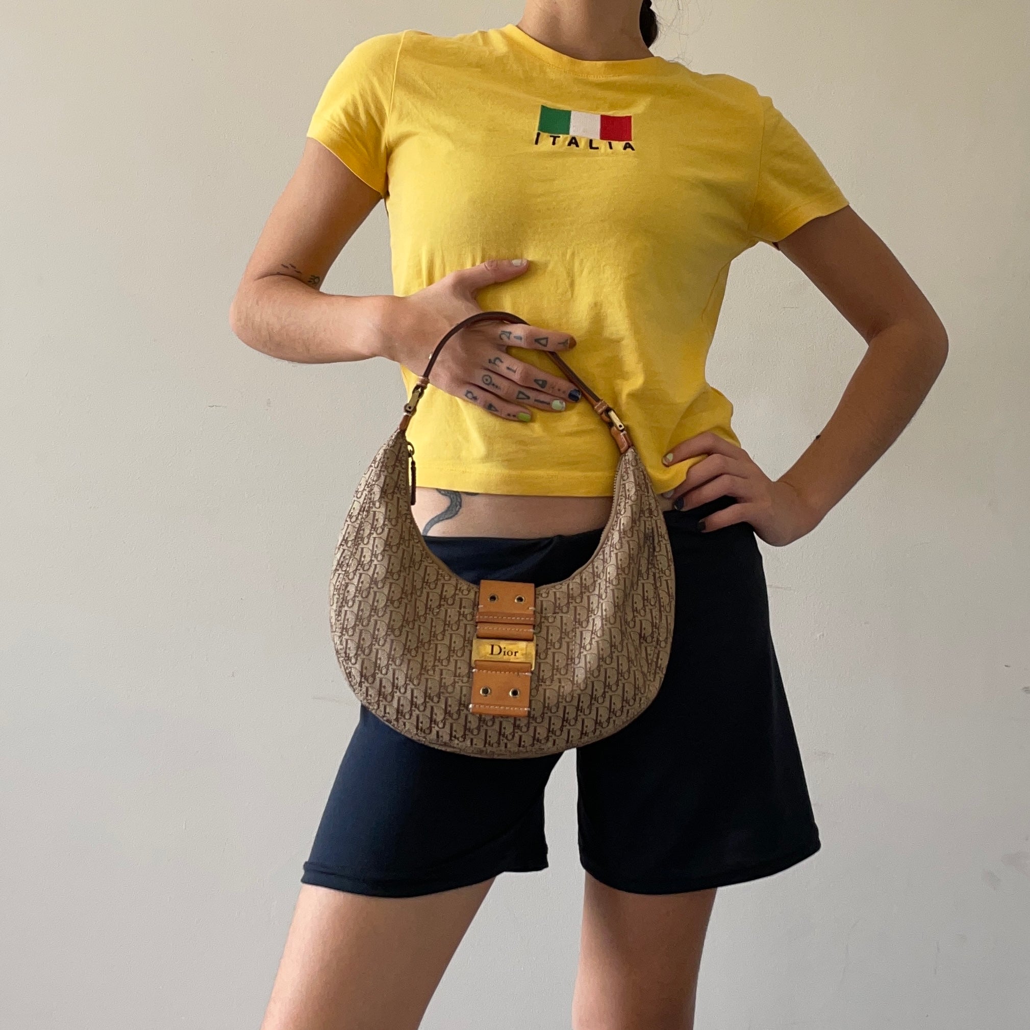 Christian Dior Half Moon Street Chic Bag