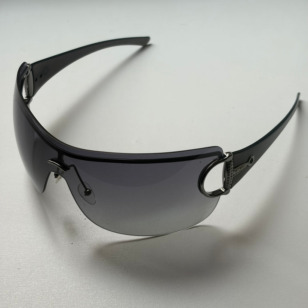 Gucci Horsebit Strass Sunglasses