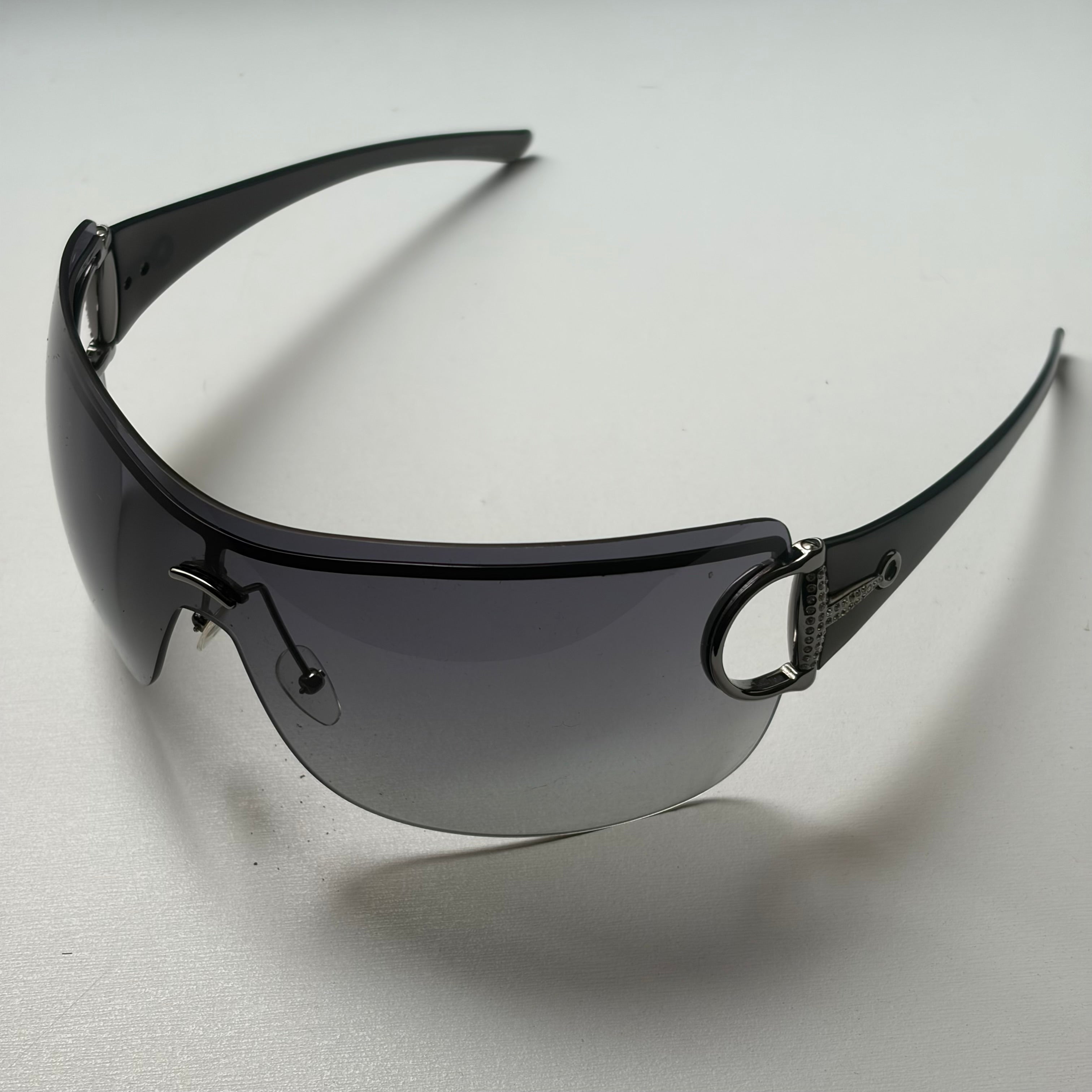 Gucci Horsebit Strass Sunglasses