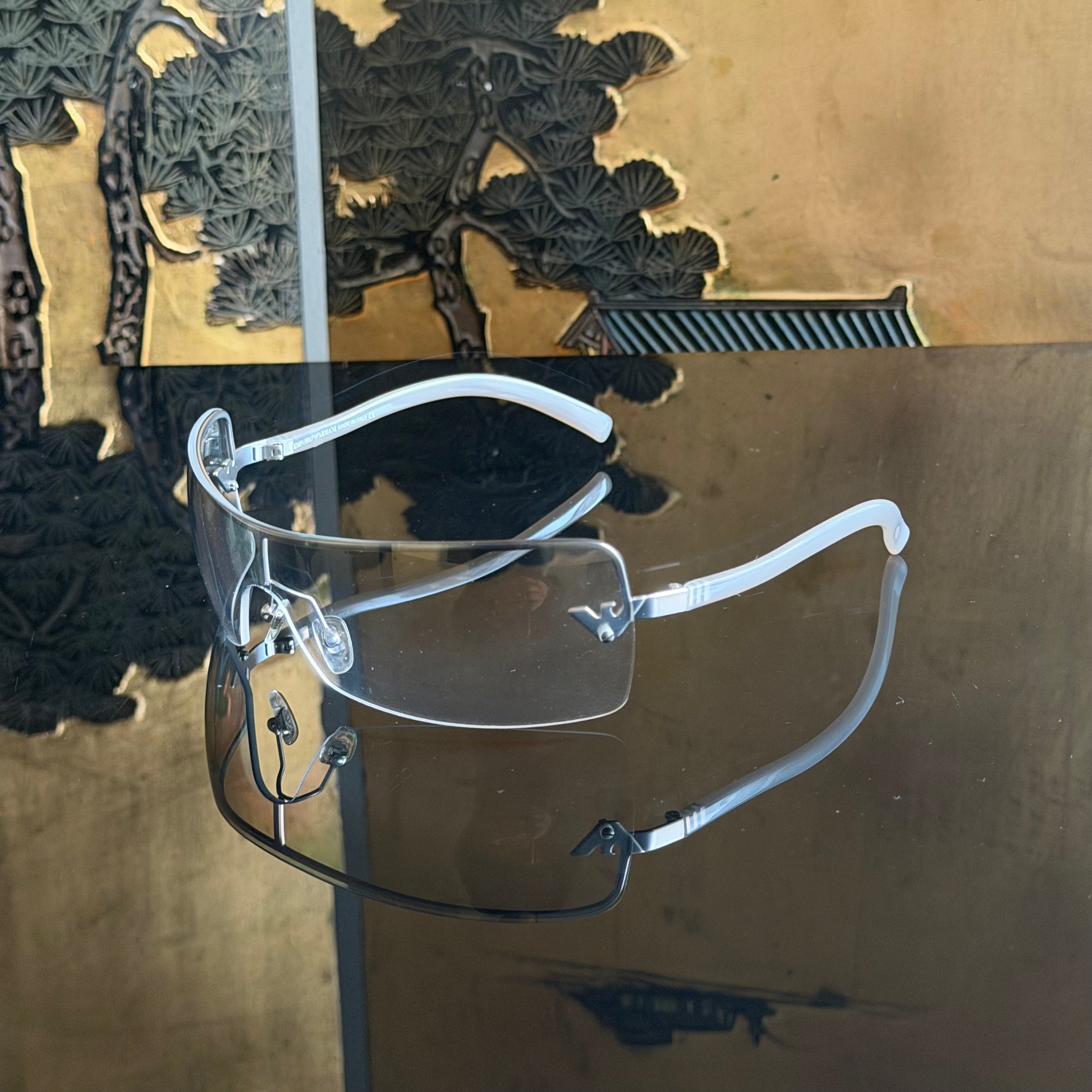 Armani Vintage Clear Sunglasses