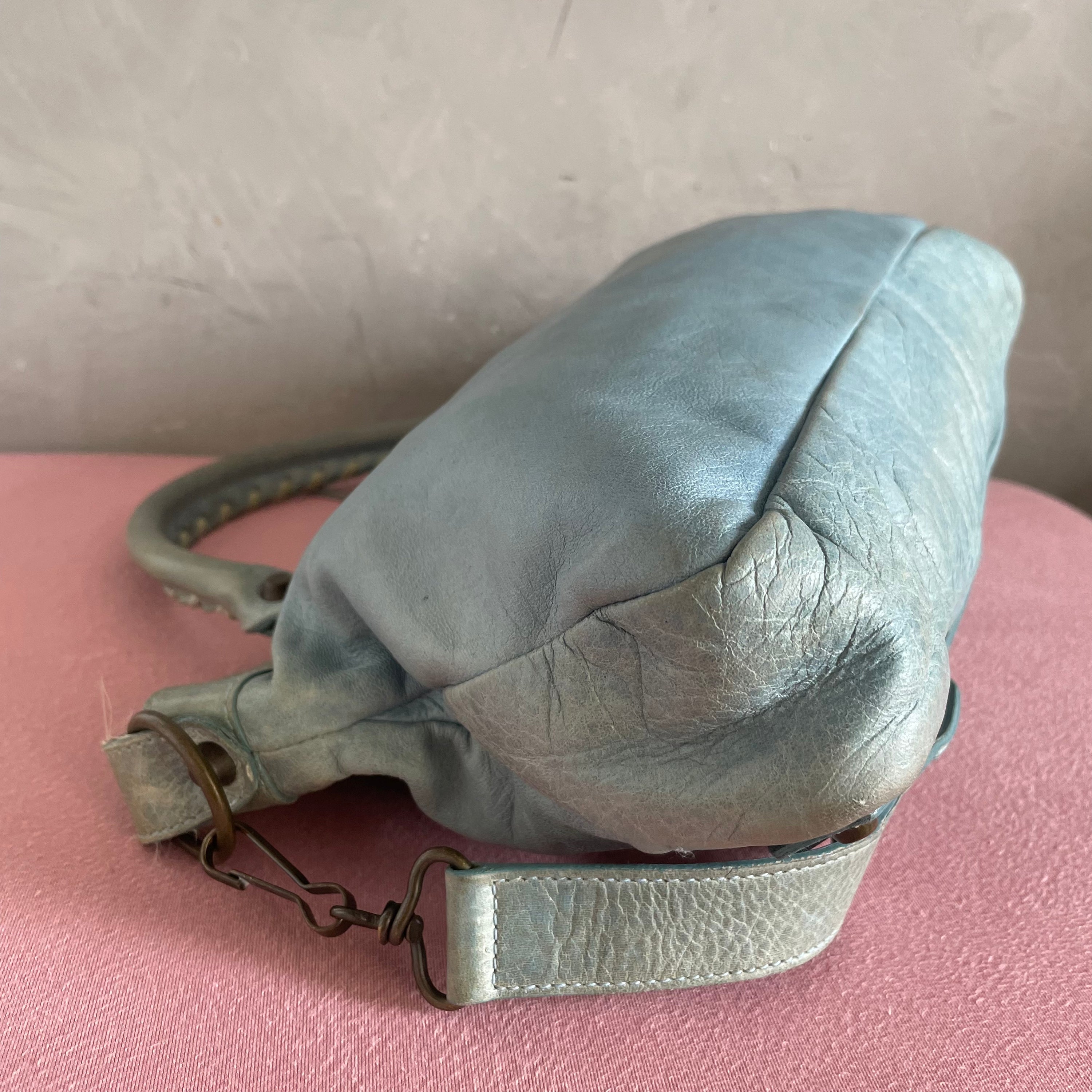 Balenciaga Aqua City Bag