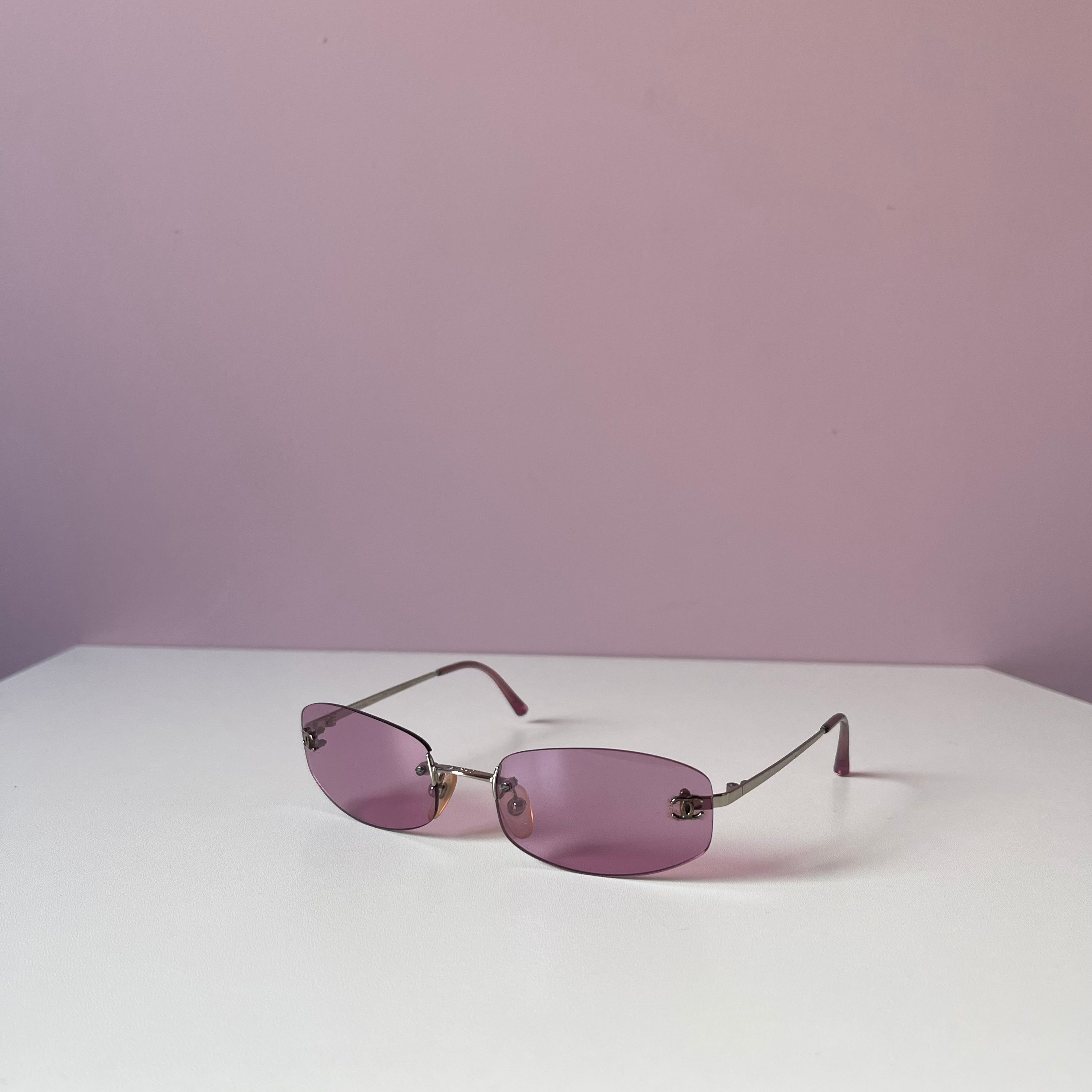 Chanel Transparent Pink 4002 Sunglasses
