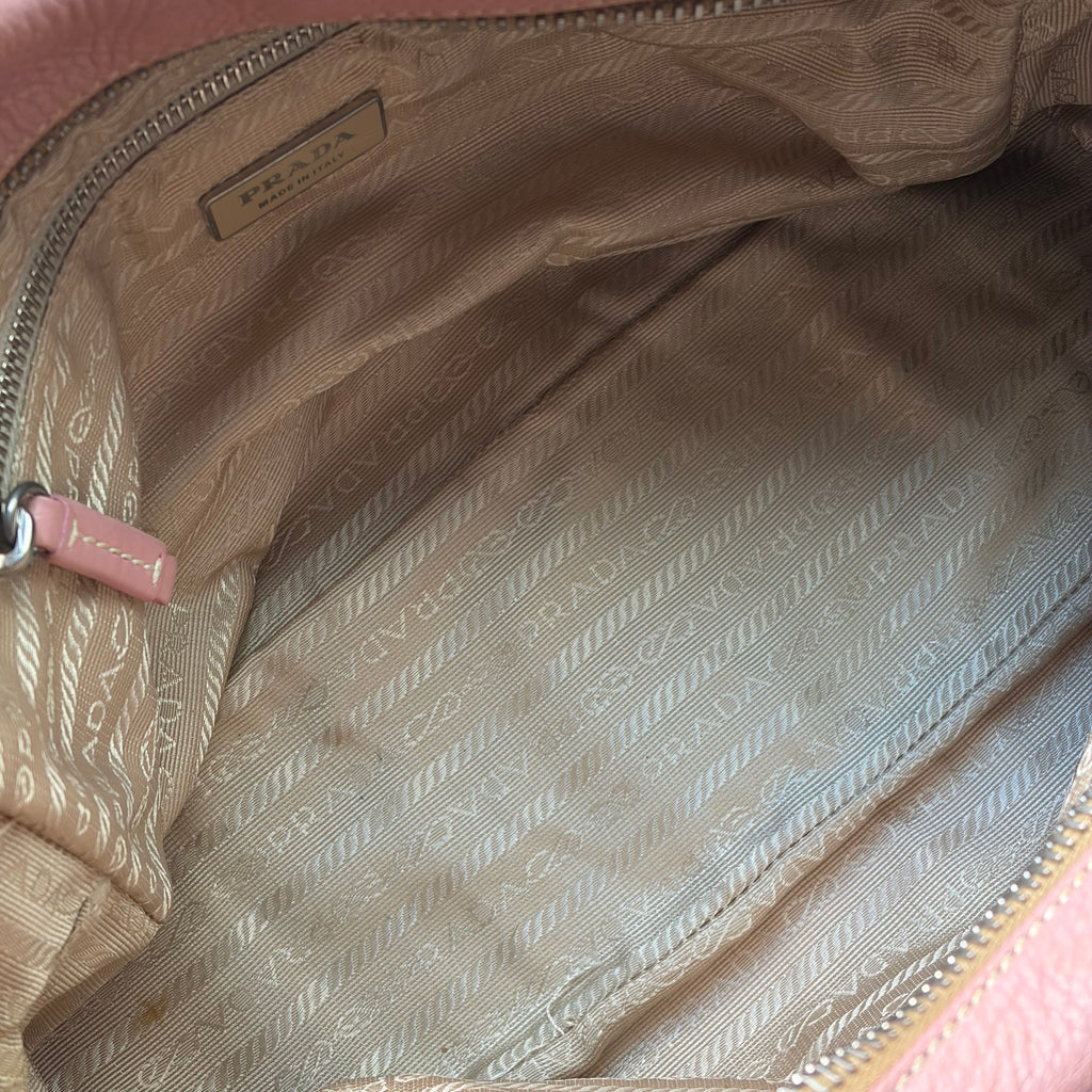 Prada 2000s Baby Pink Bauletto Bag