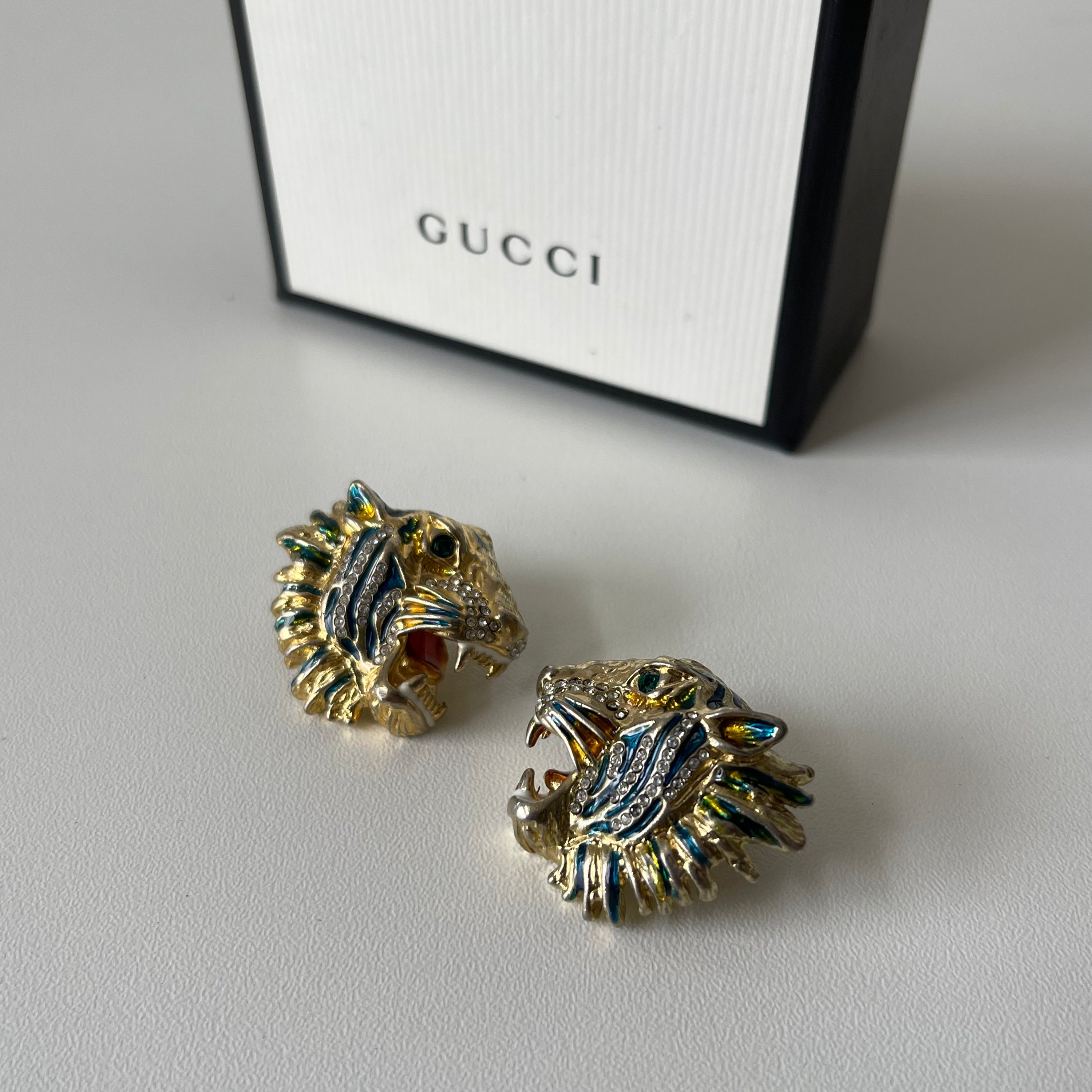 Gucci Tiger Earrings