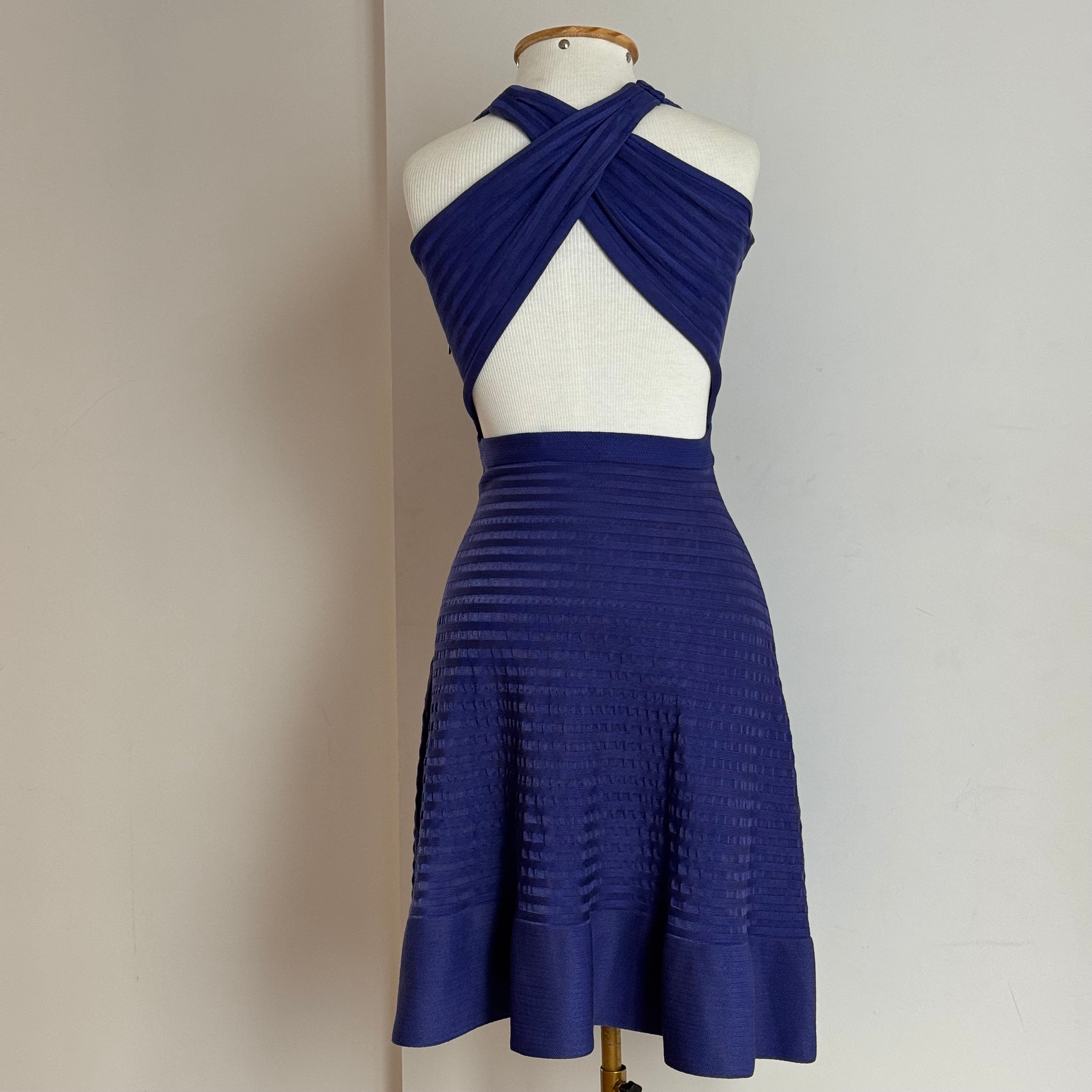 Christian Dior Purple Dress