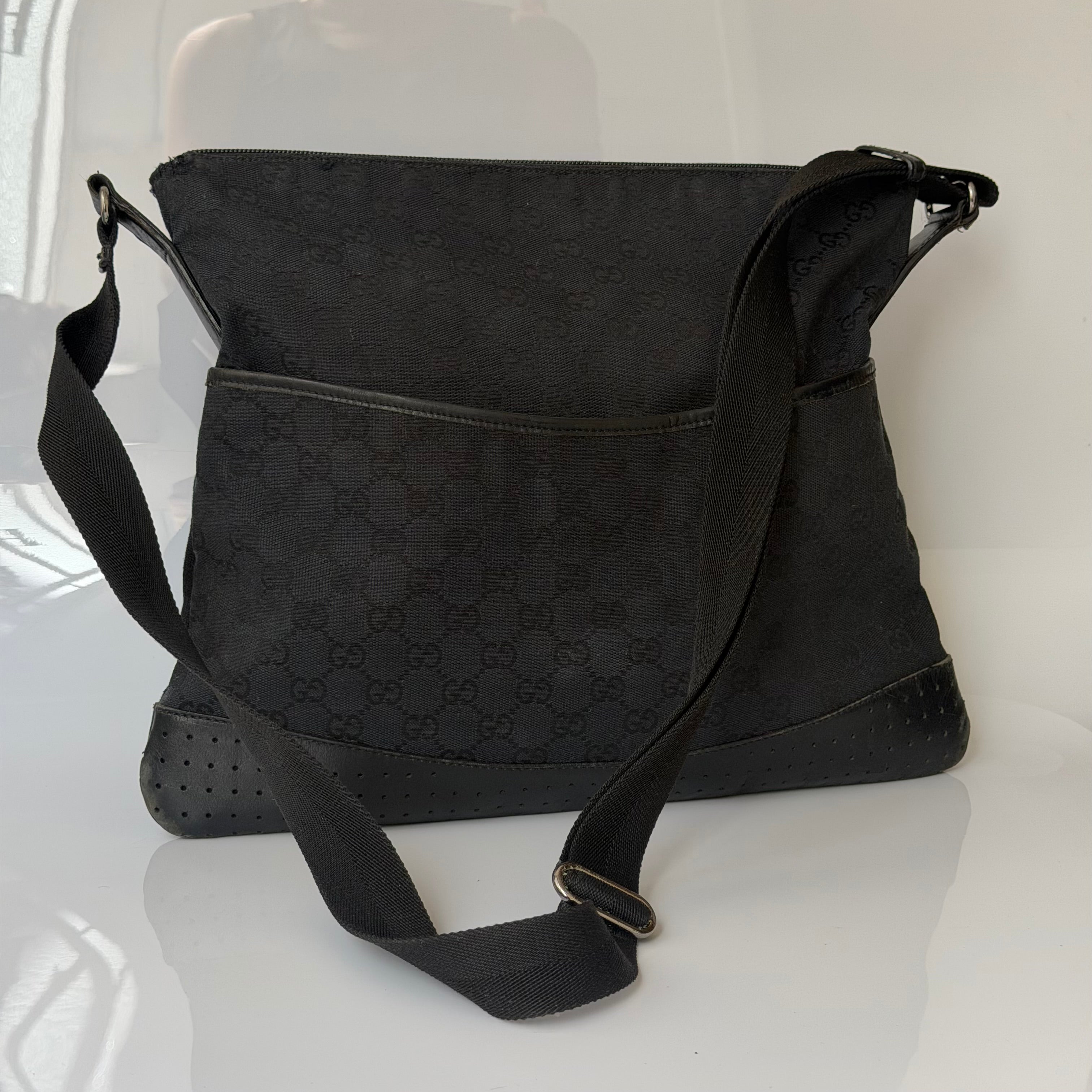 Gucci Monogram Messenger Bag