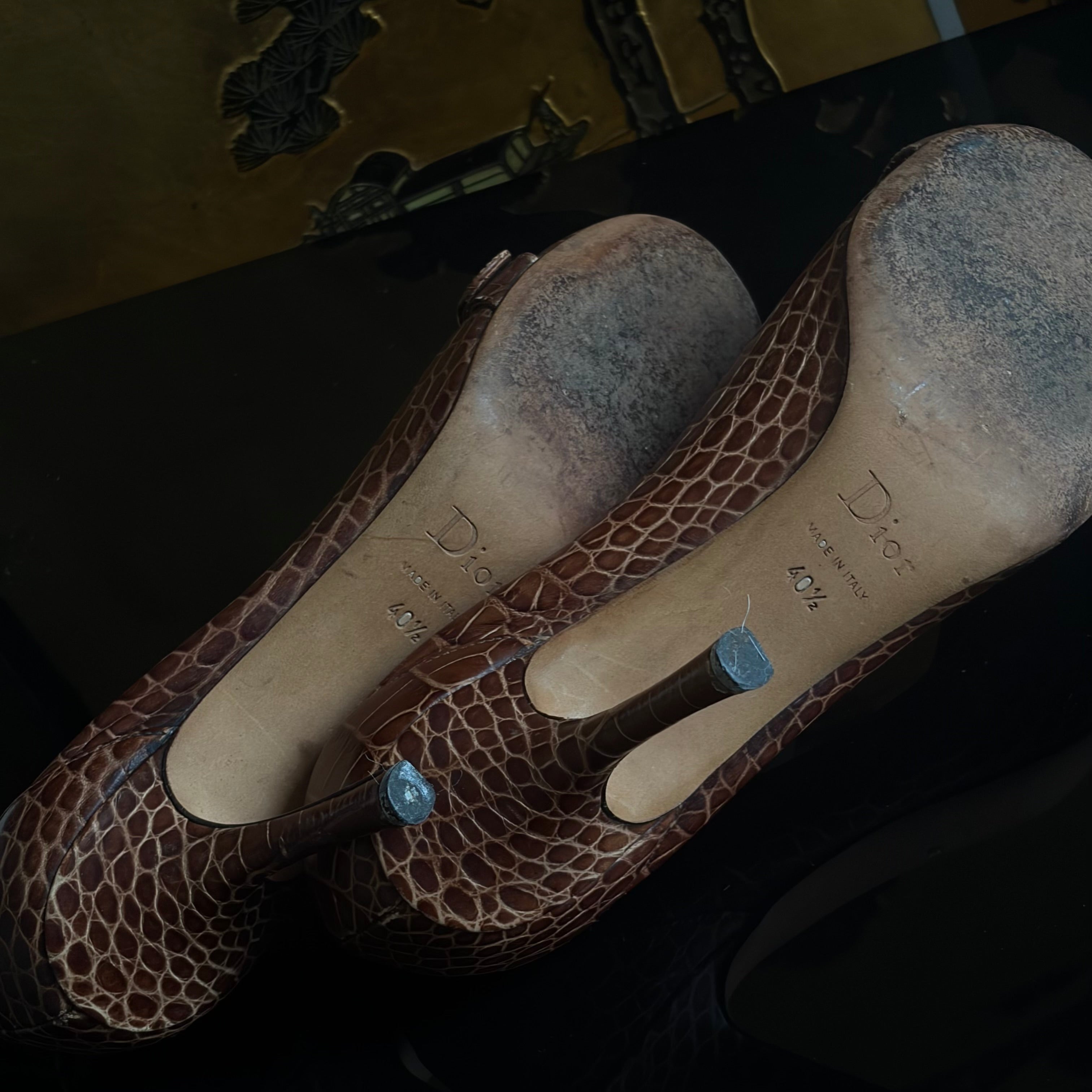 Christian Dior Gaucho Heels
