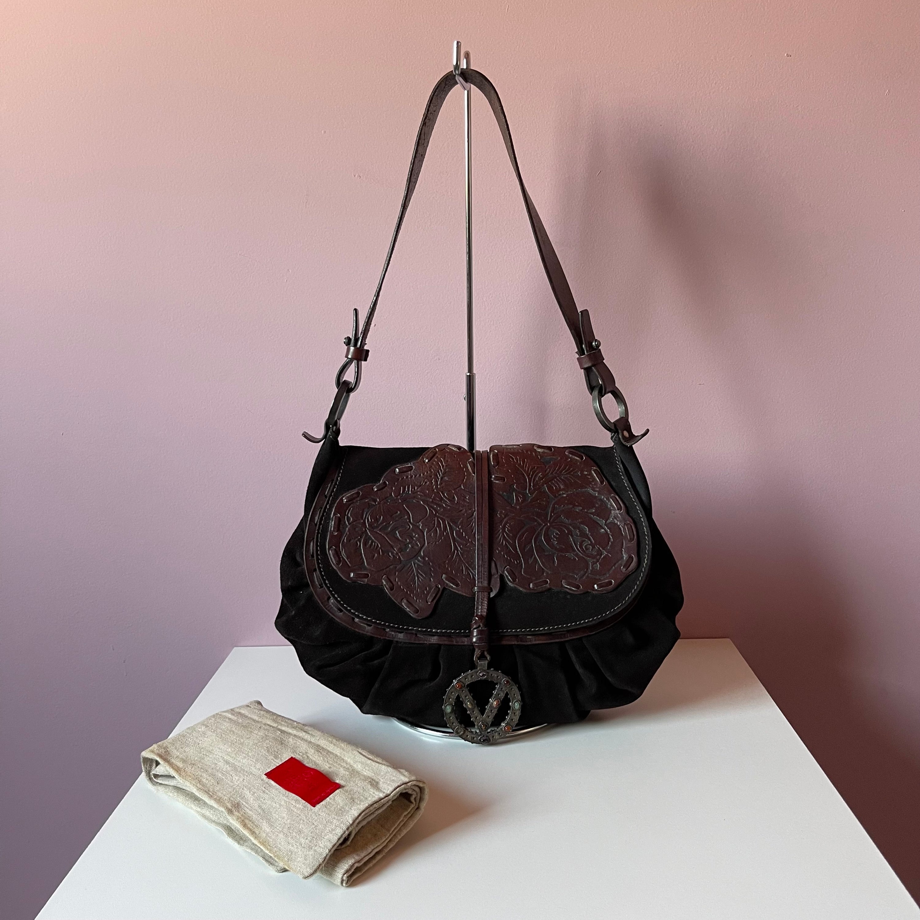 Valentino Garavani Vintage Brown Shoulder Bag