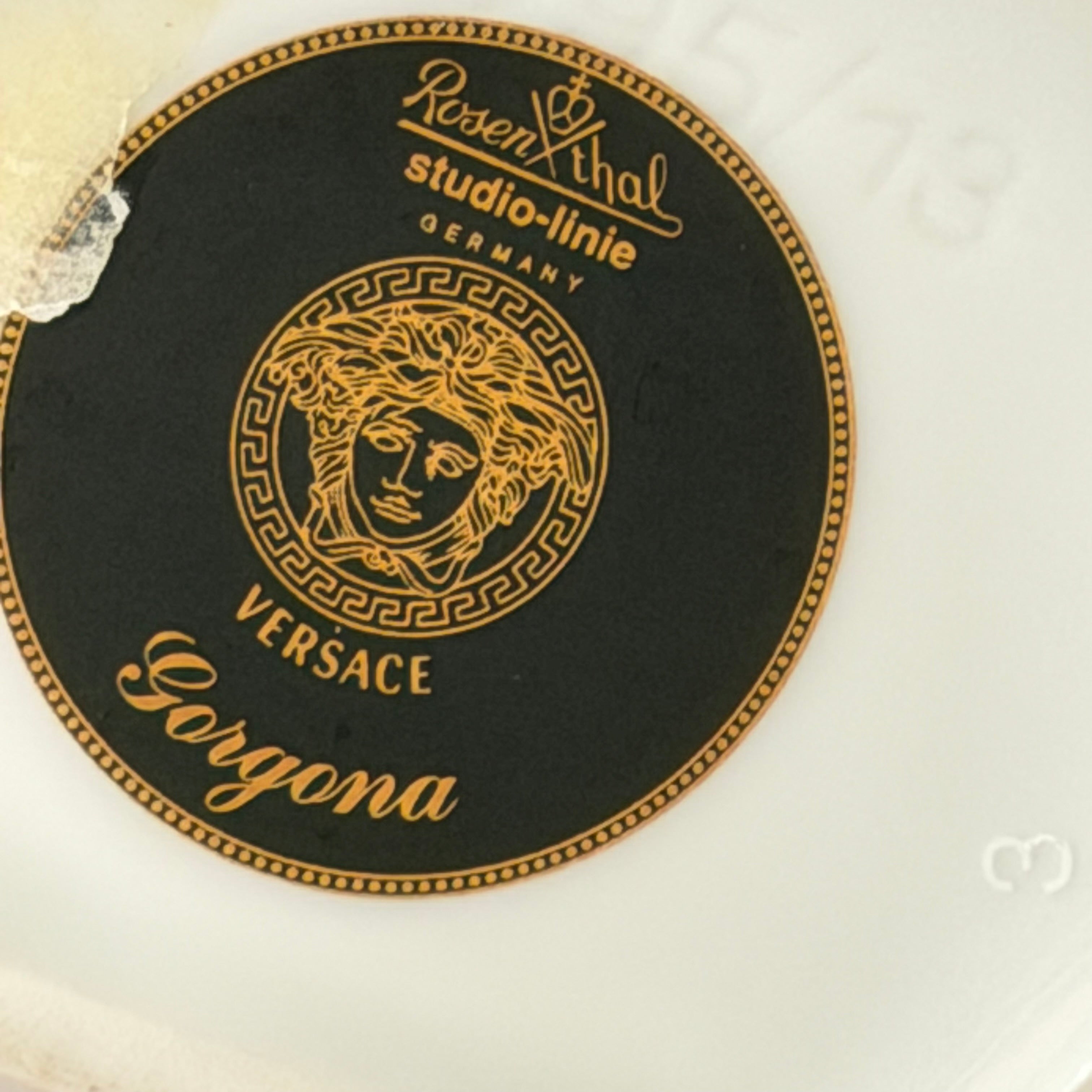 Versace Rosenthal Gorgona Vase