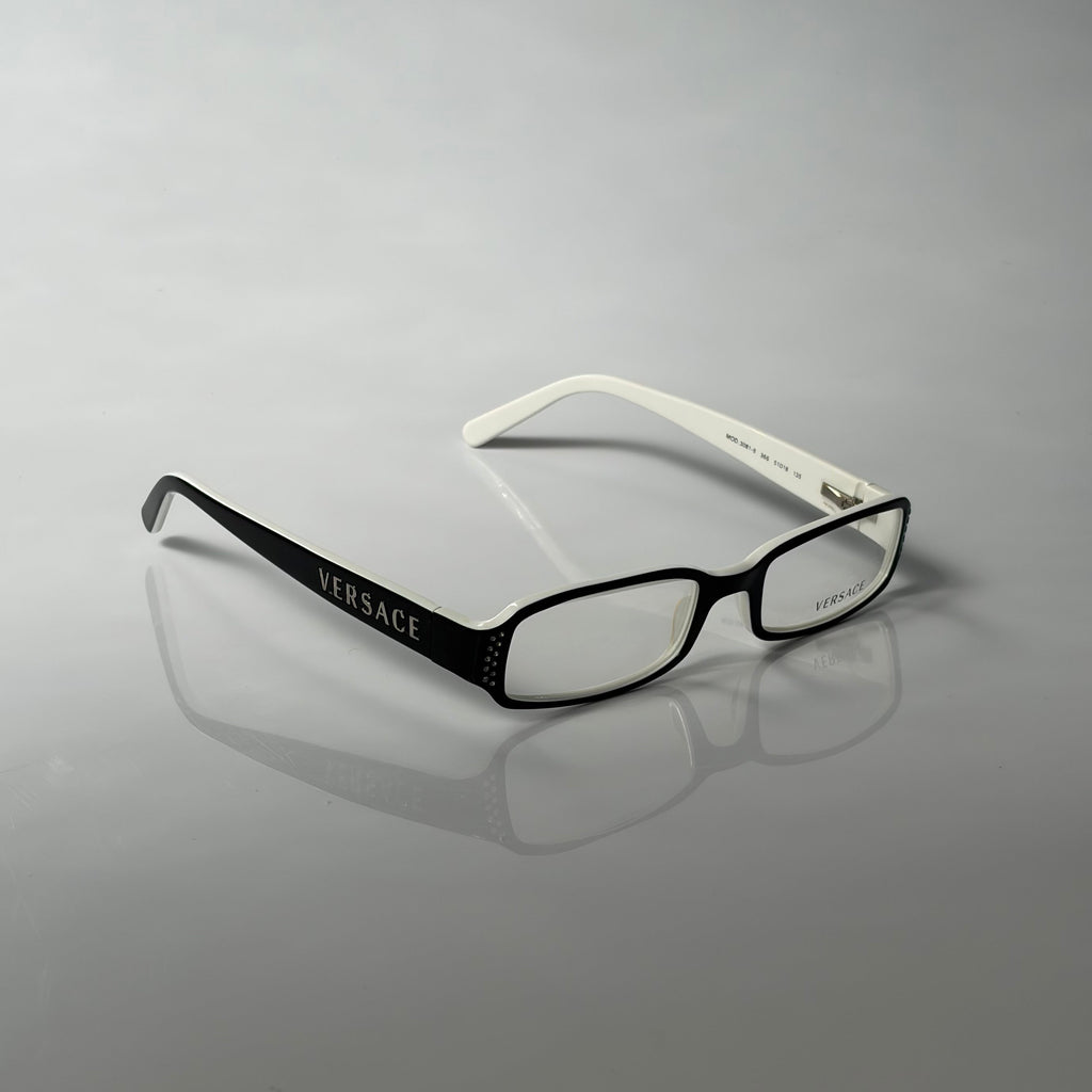 Versace Black Strass Glasses