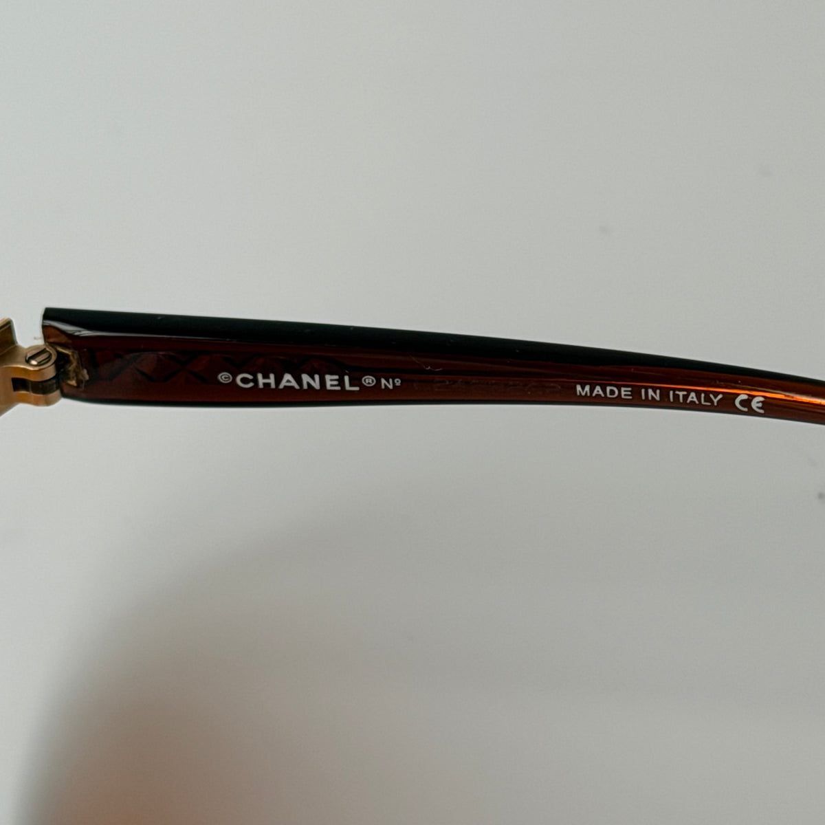 Chanel 2000s Orange Sunglasses