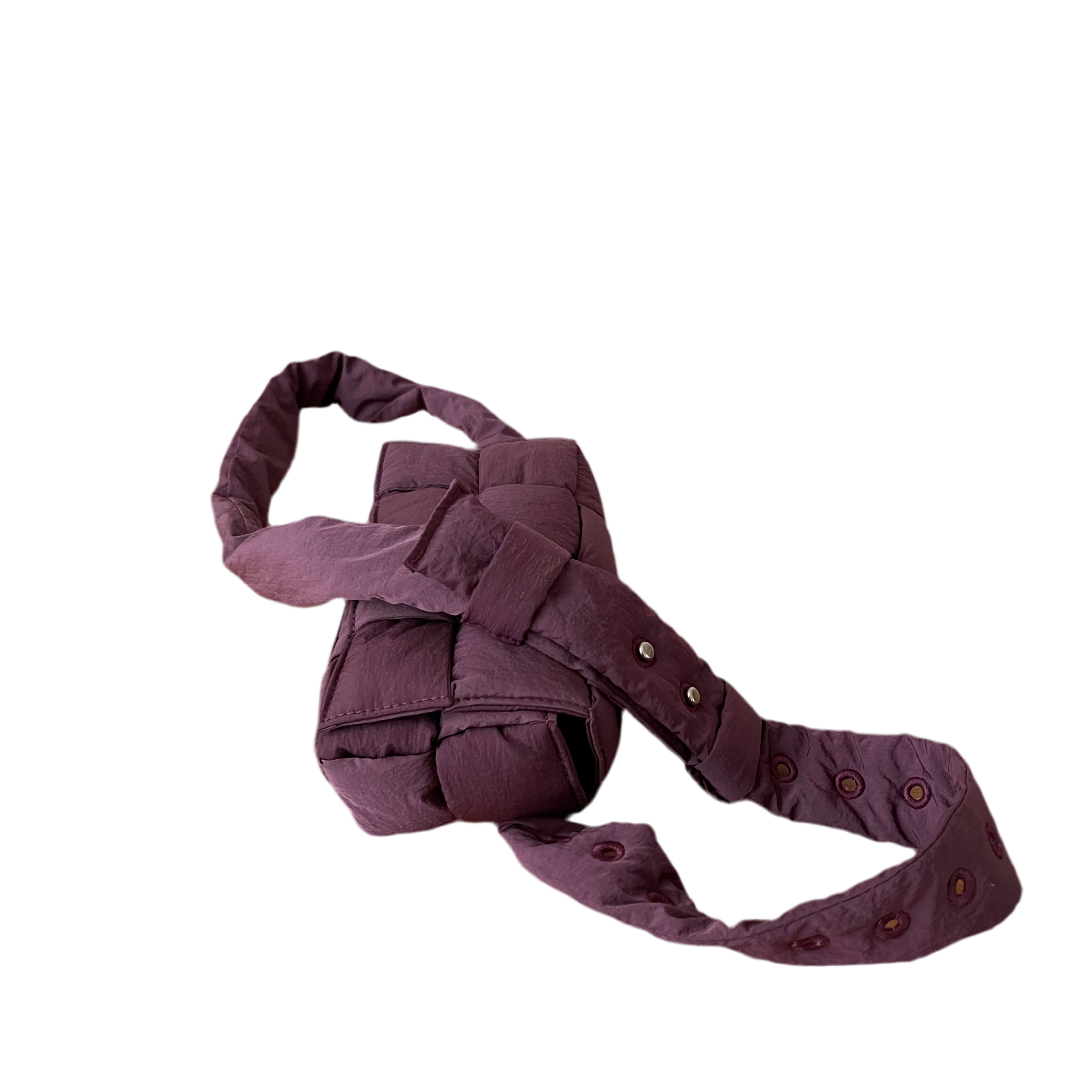 Bottega Veneta Purple Padded Tech Cassette