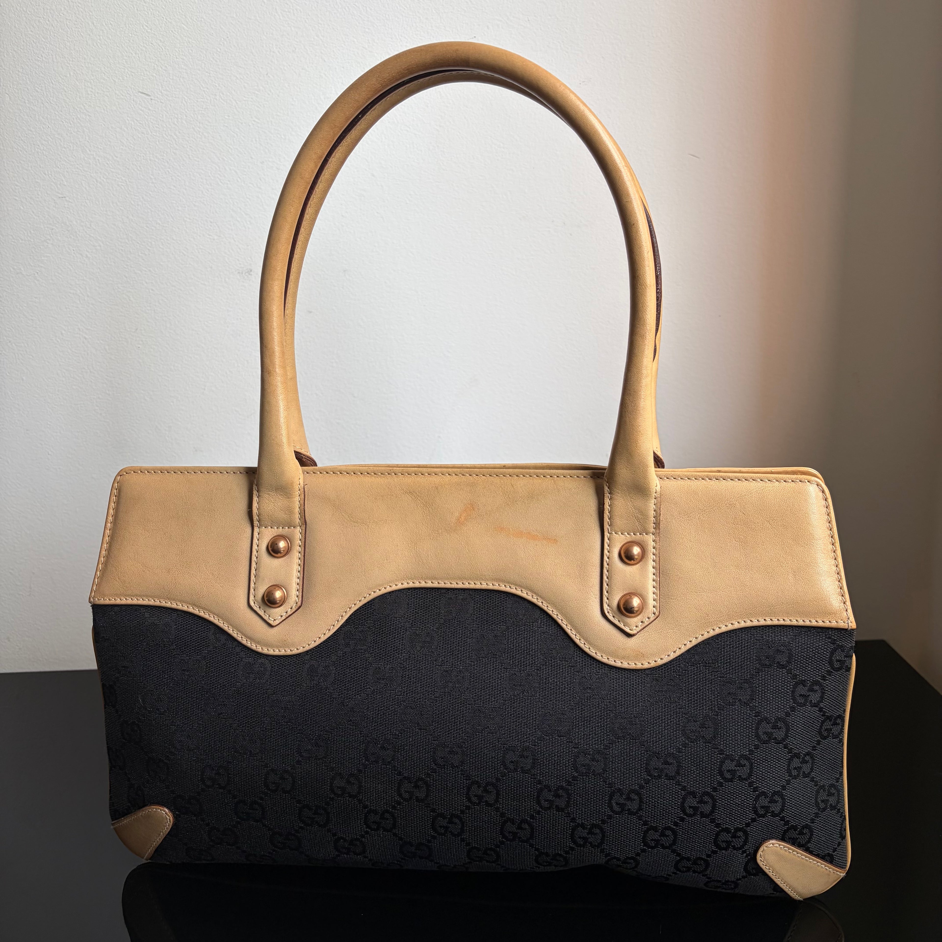 Gucci by Tom Ford GG Canvas Horsebit Chain Bag