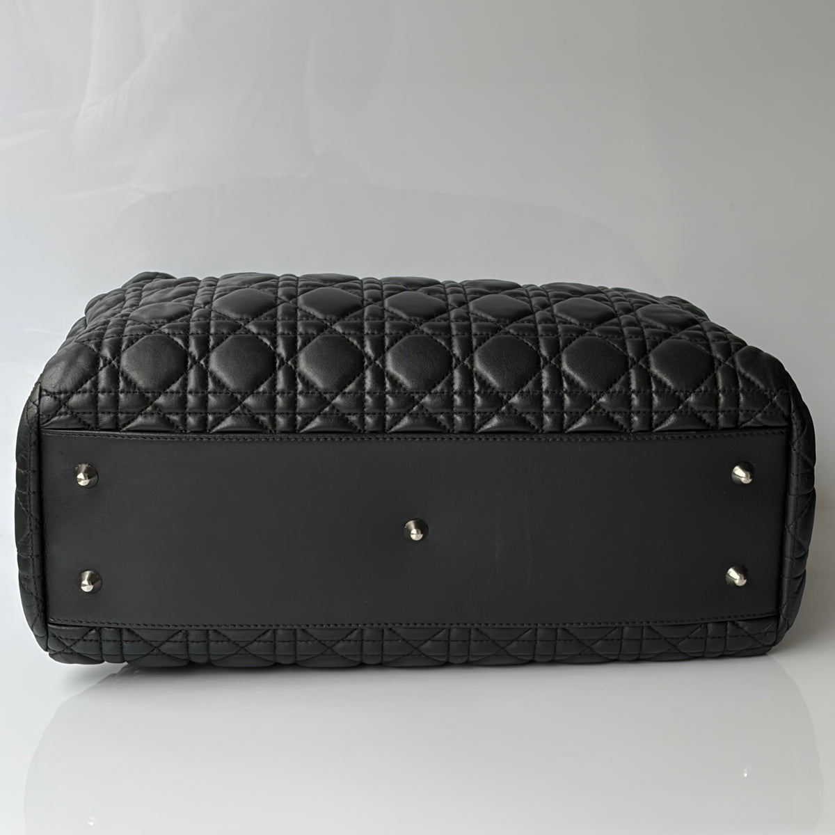 Christian Dior Soft Shopping Tote Cannage