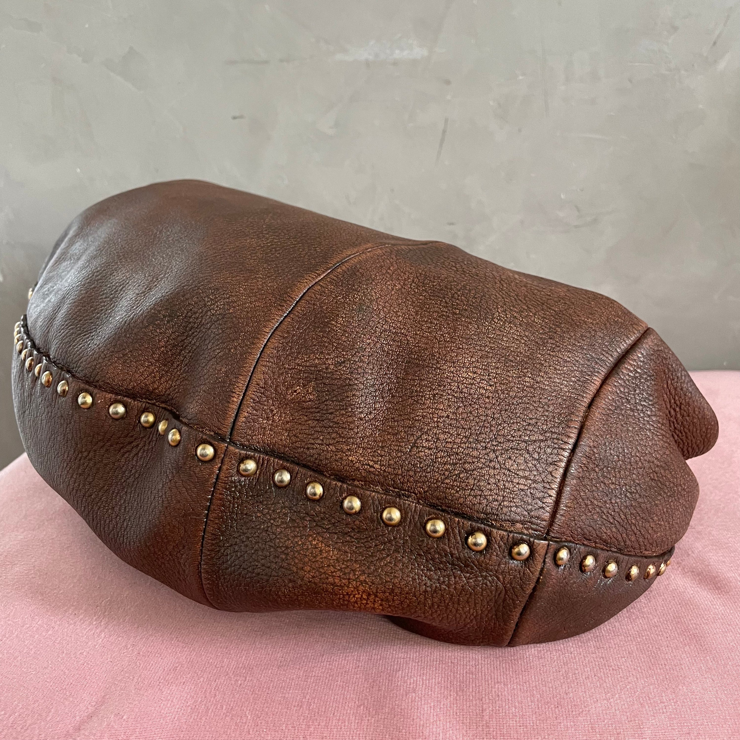 Prada brown Leather Shoulder Bag