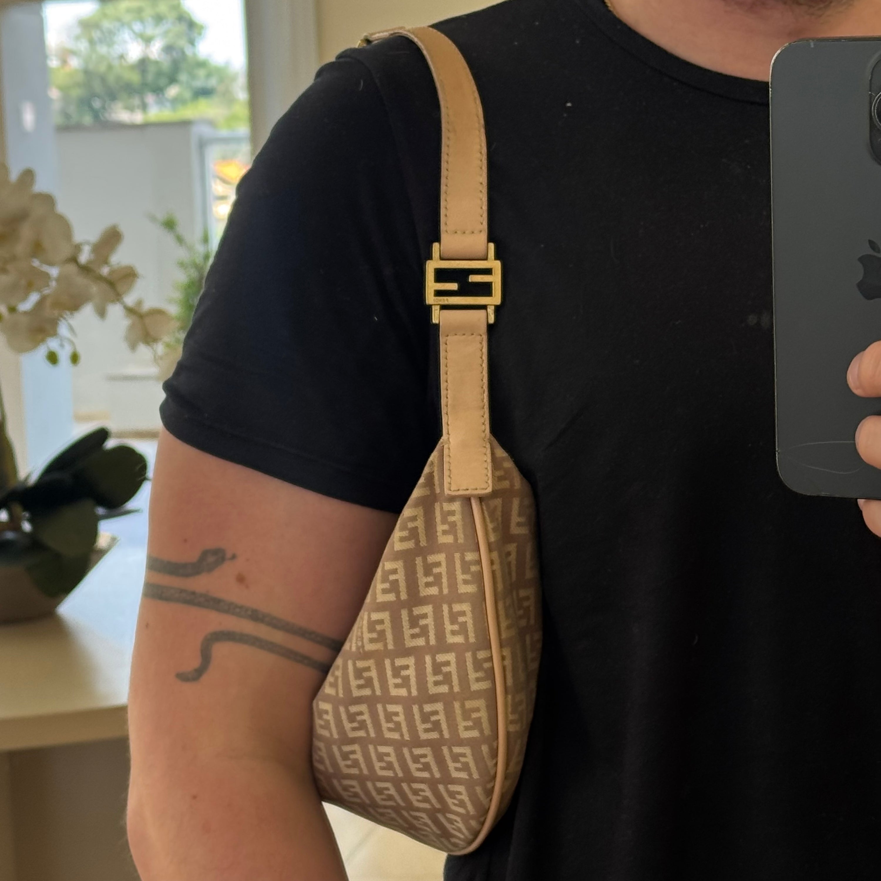 Fendi Croissant Monogram Bag