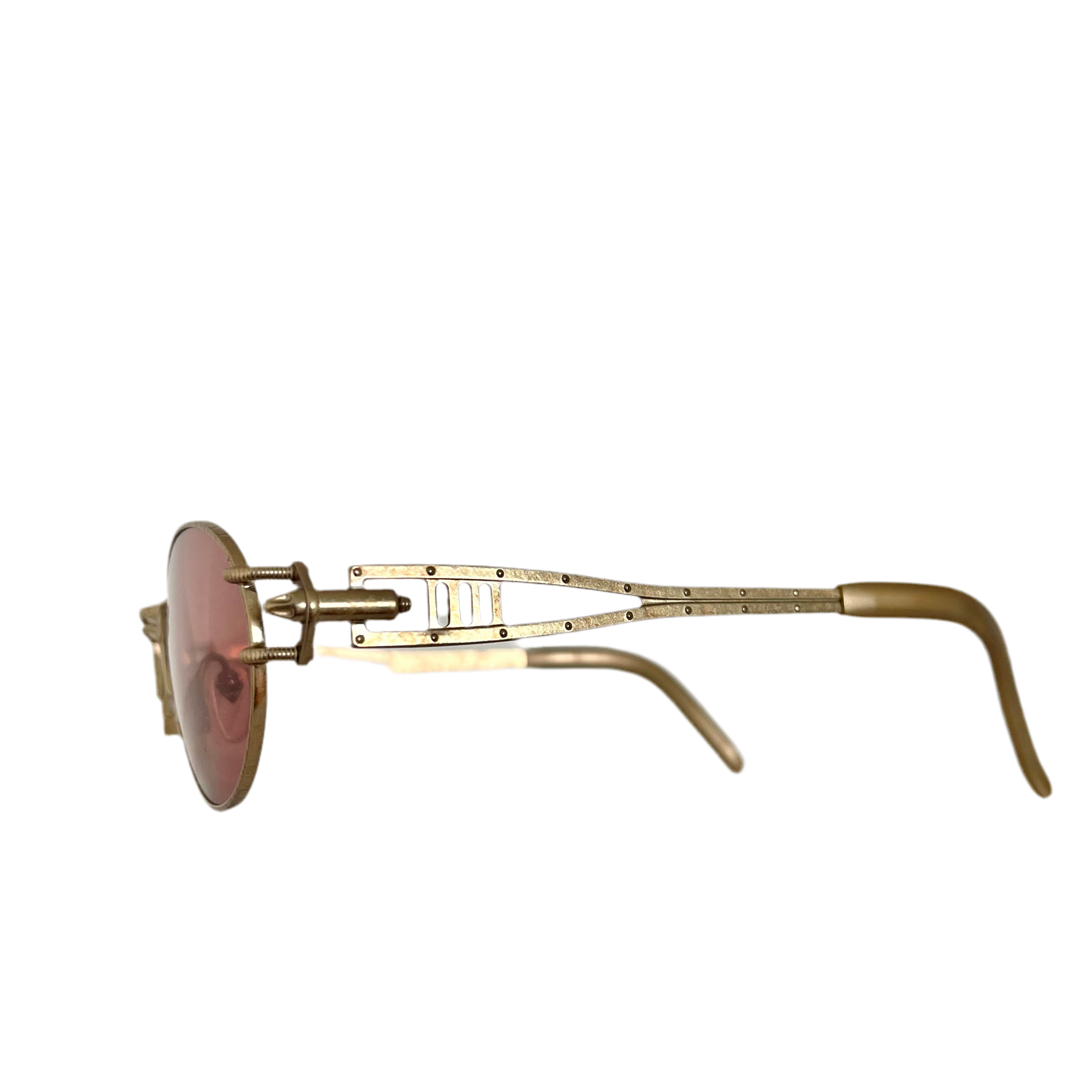 Jean Paul Gaultier 56-6101 Red Sunglasses