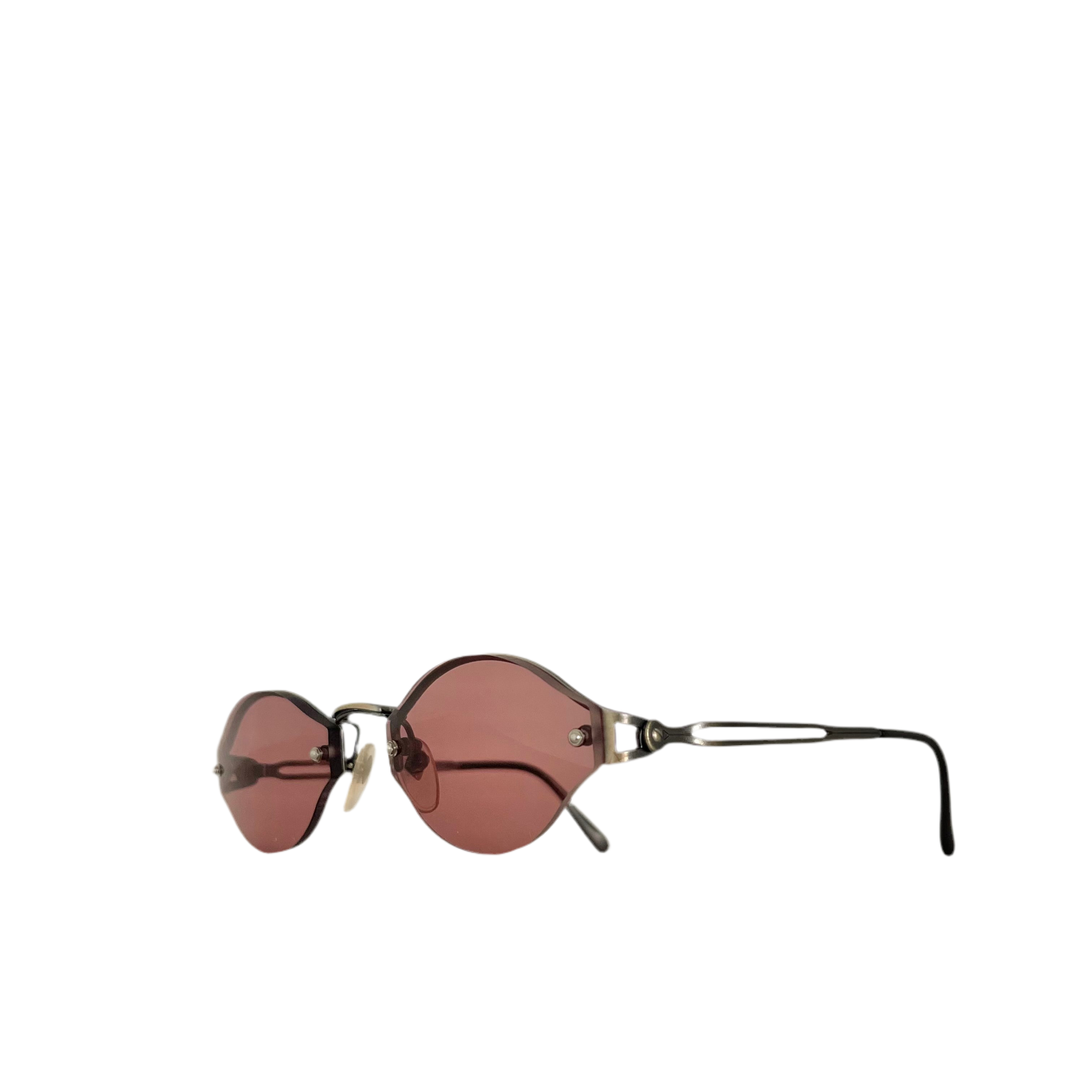 Jean Paul Gaultier 54-7711 Red sunglasses
