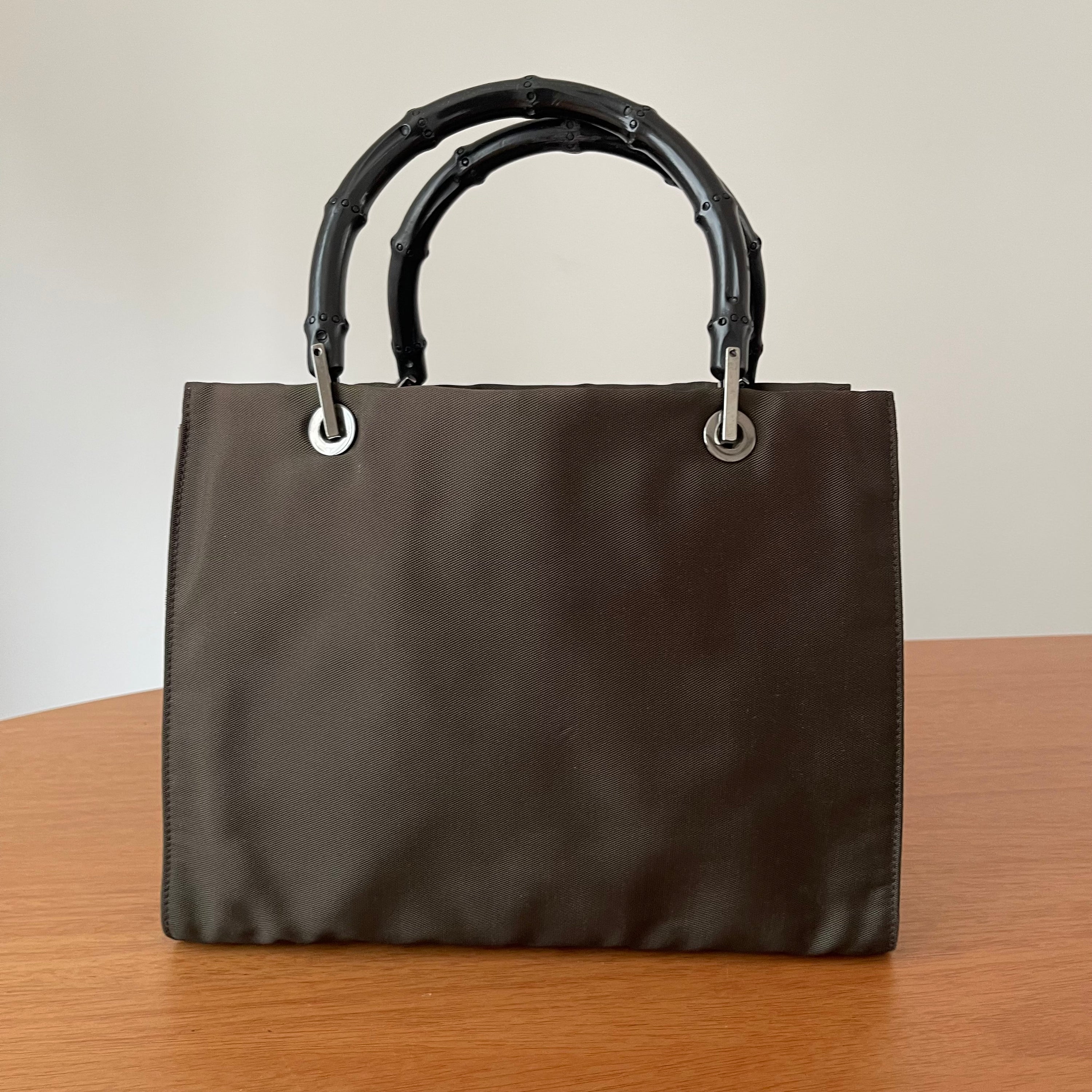 Gucci by Tom Ford Bamboo Top Handle Bag