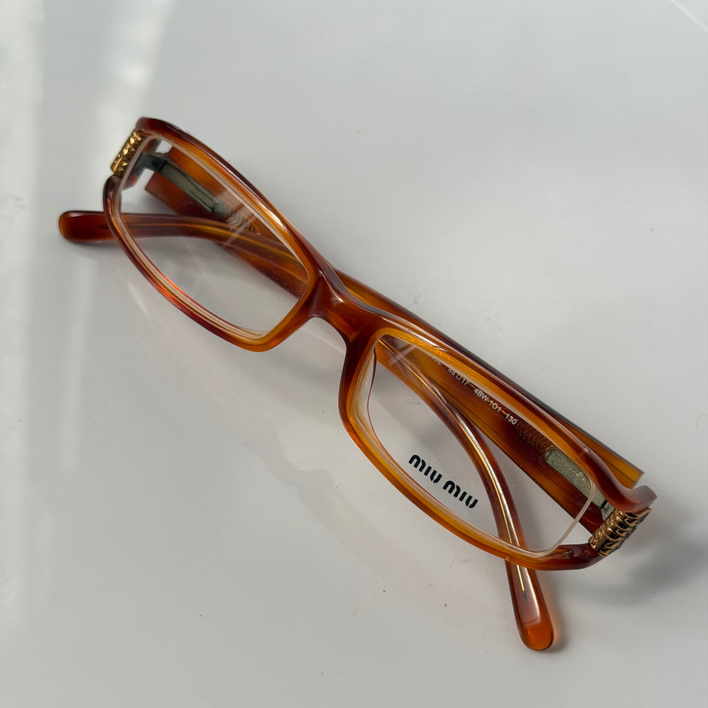 Miu Miu Tortoise Glasses