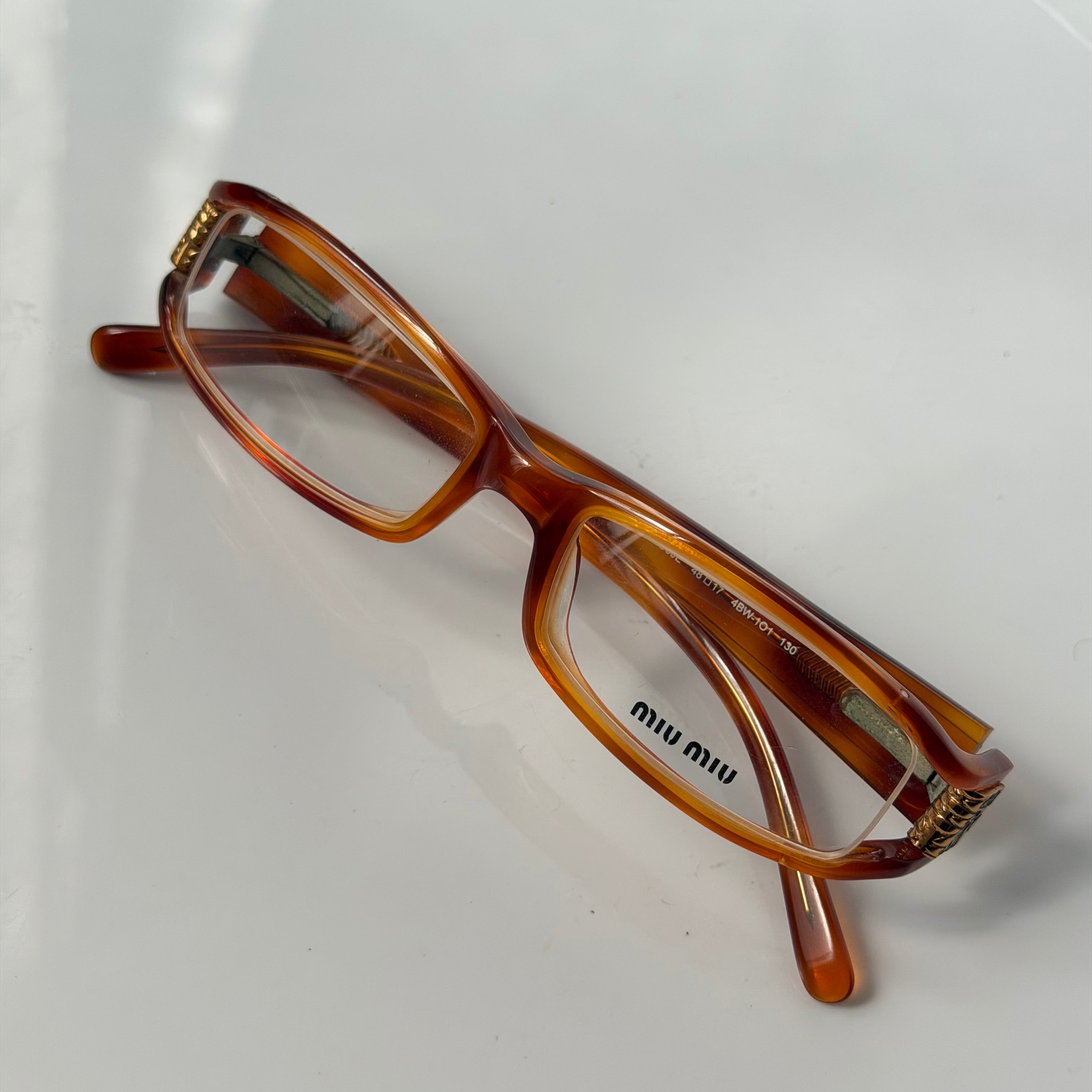 Miu Miu Tortoise Glasses