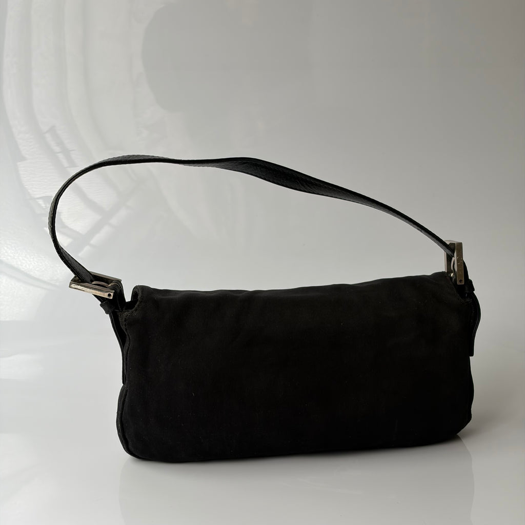 Fendi Baguette Black Cloth