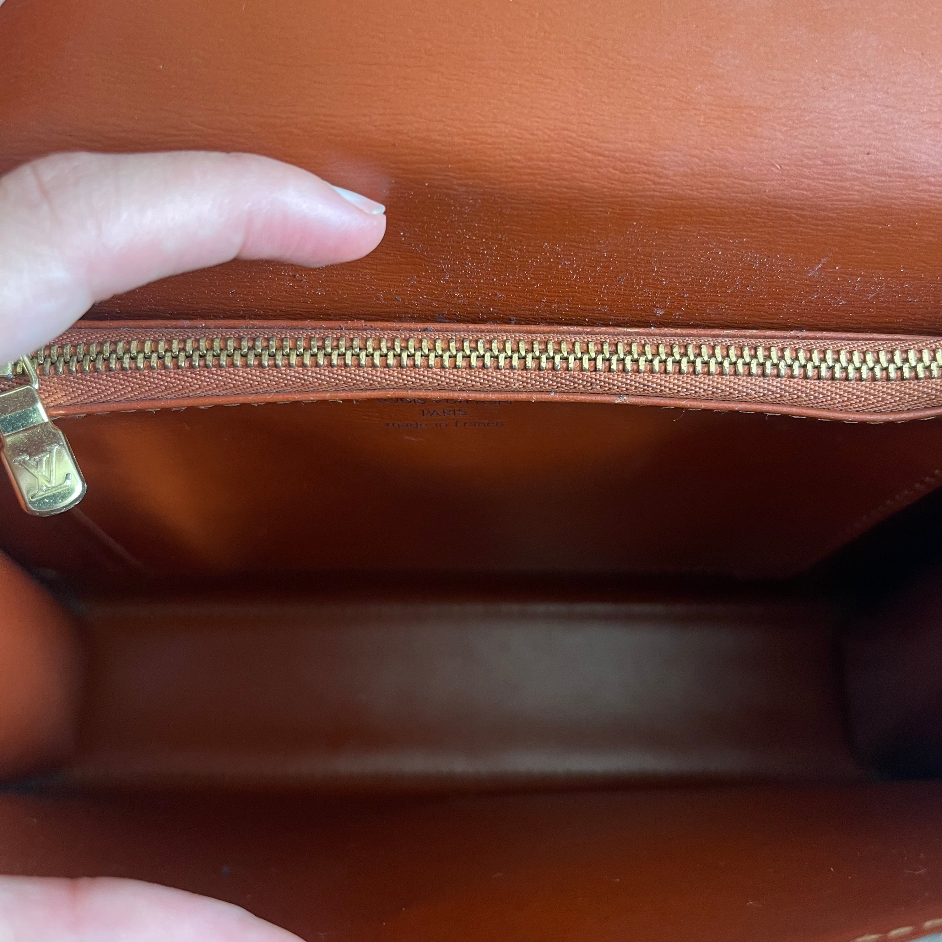 Louis Vuitton Malesherbes Epi Leather HandBag