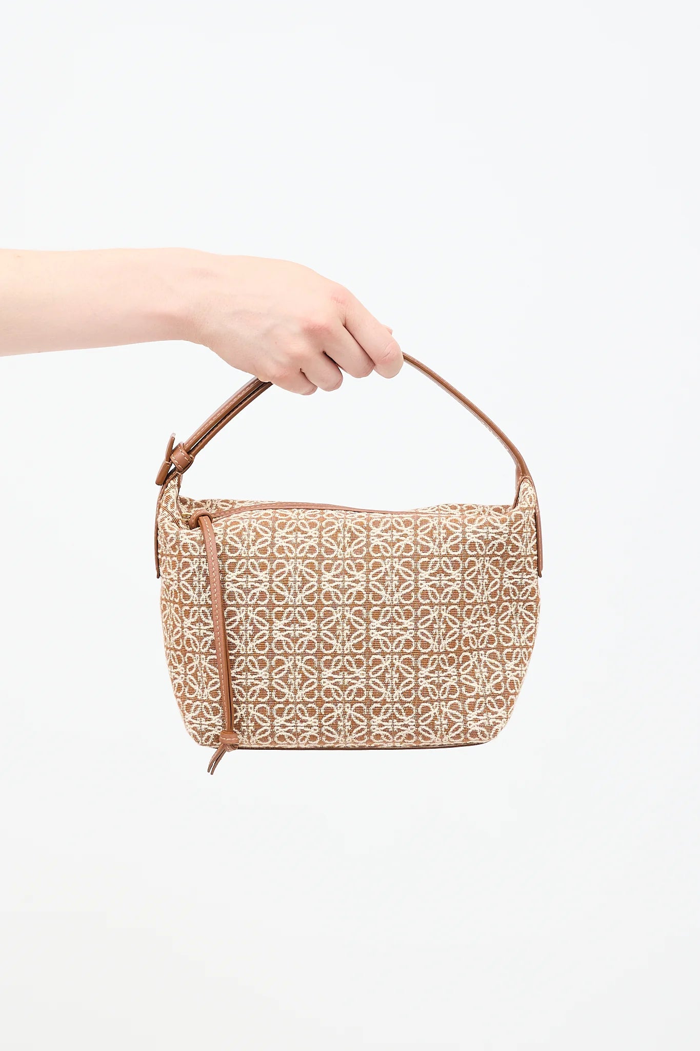 Loewe Cubi Anagram Jacquard Shoulder Bag