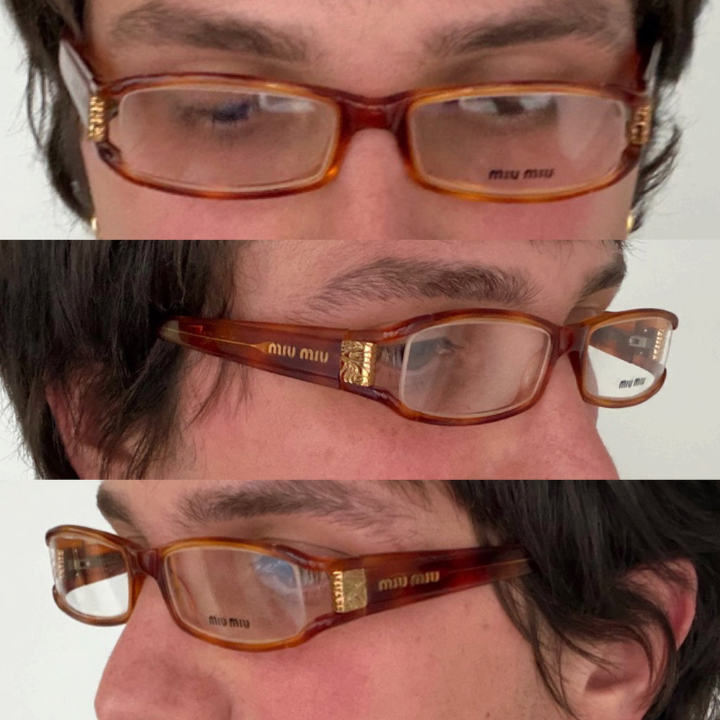 Miu Miu Tortoise Glasses