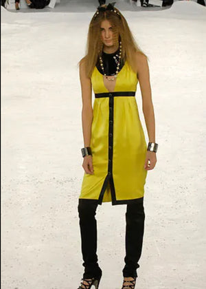 Chanel F/W 2007 Black Silk Dress