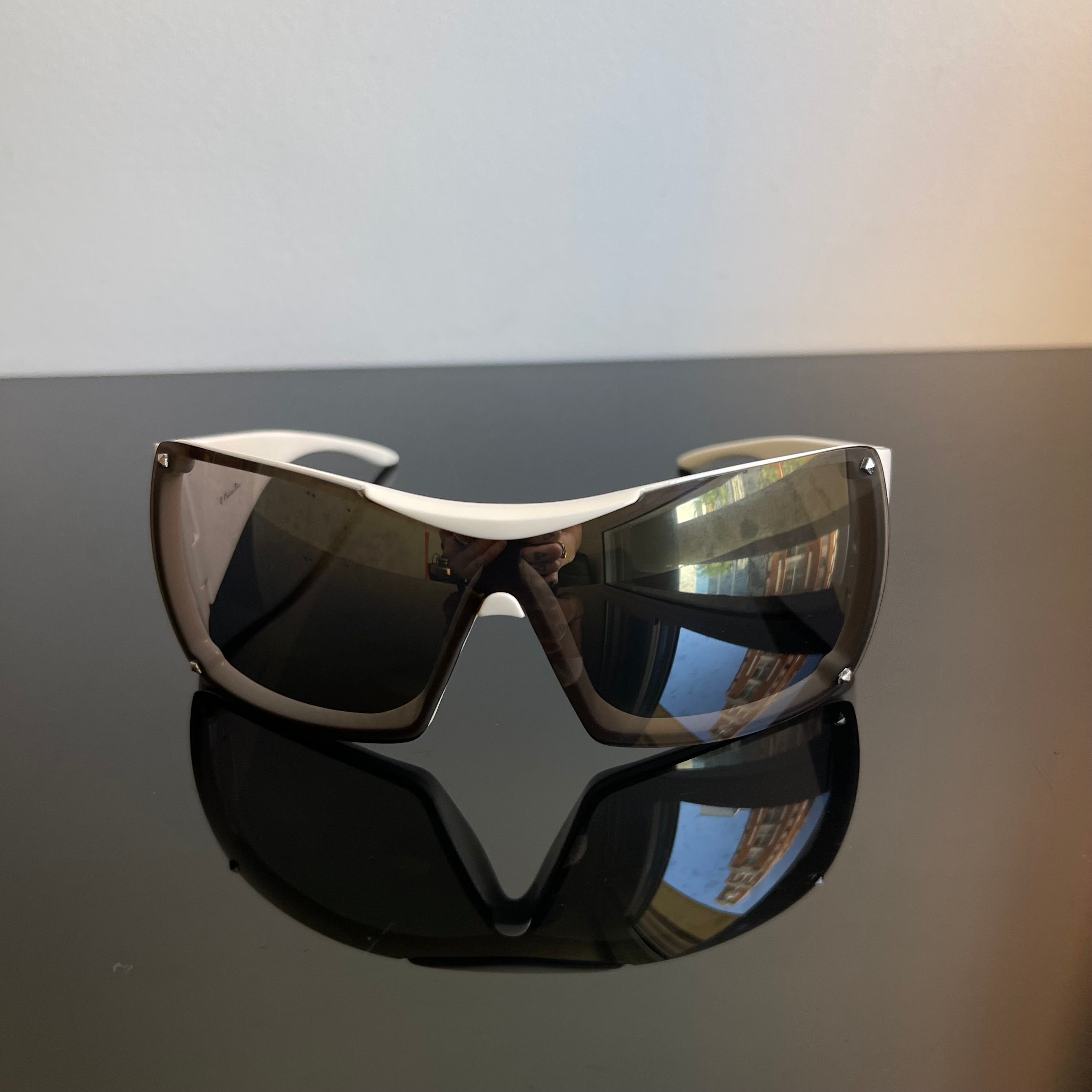 Christian Dior Overshine 2 White Sunglasses