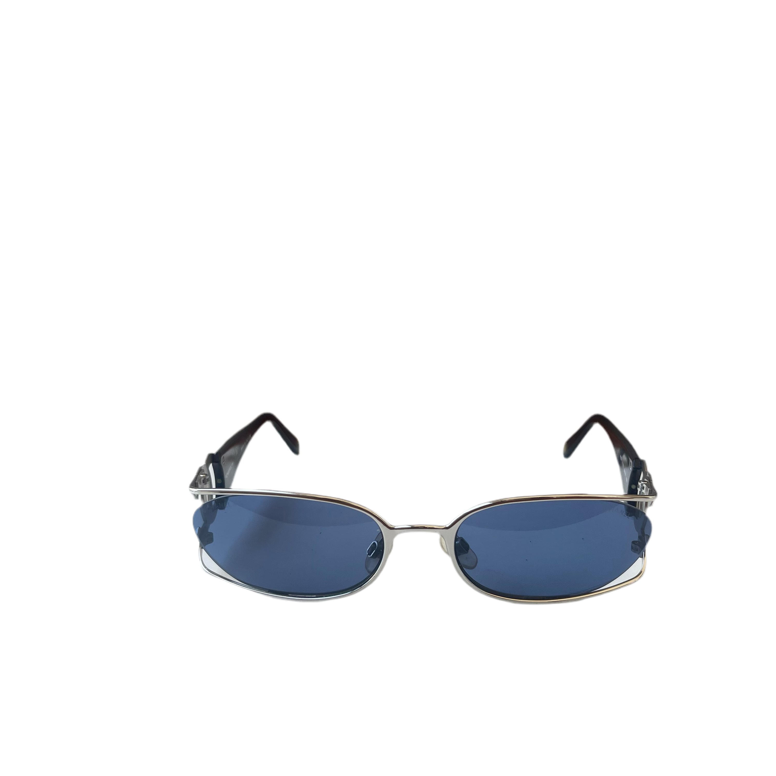 Chanel 90s Blue Sunglasses