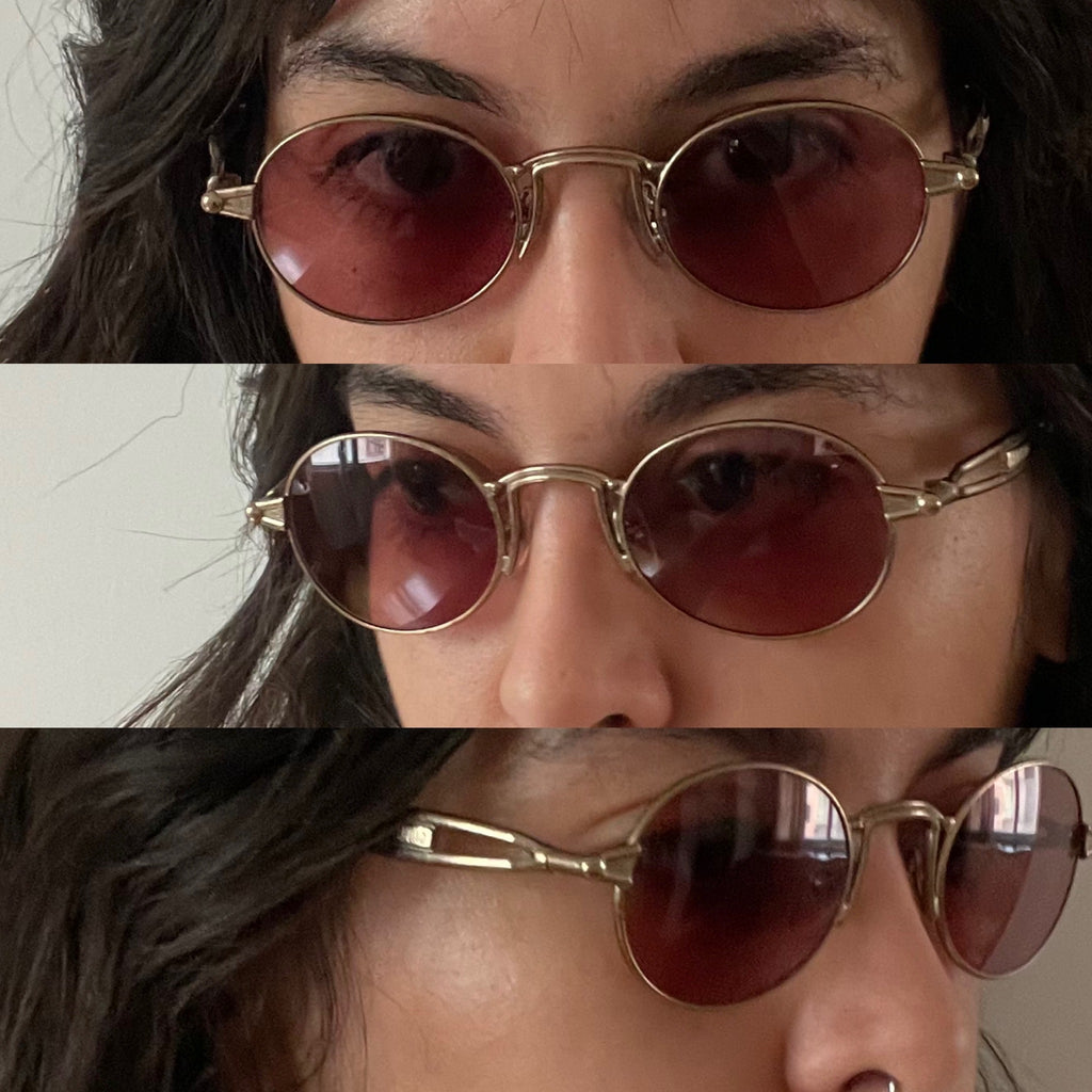 Jean Paul Gaultier 5G-7108 Red sunglasses