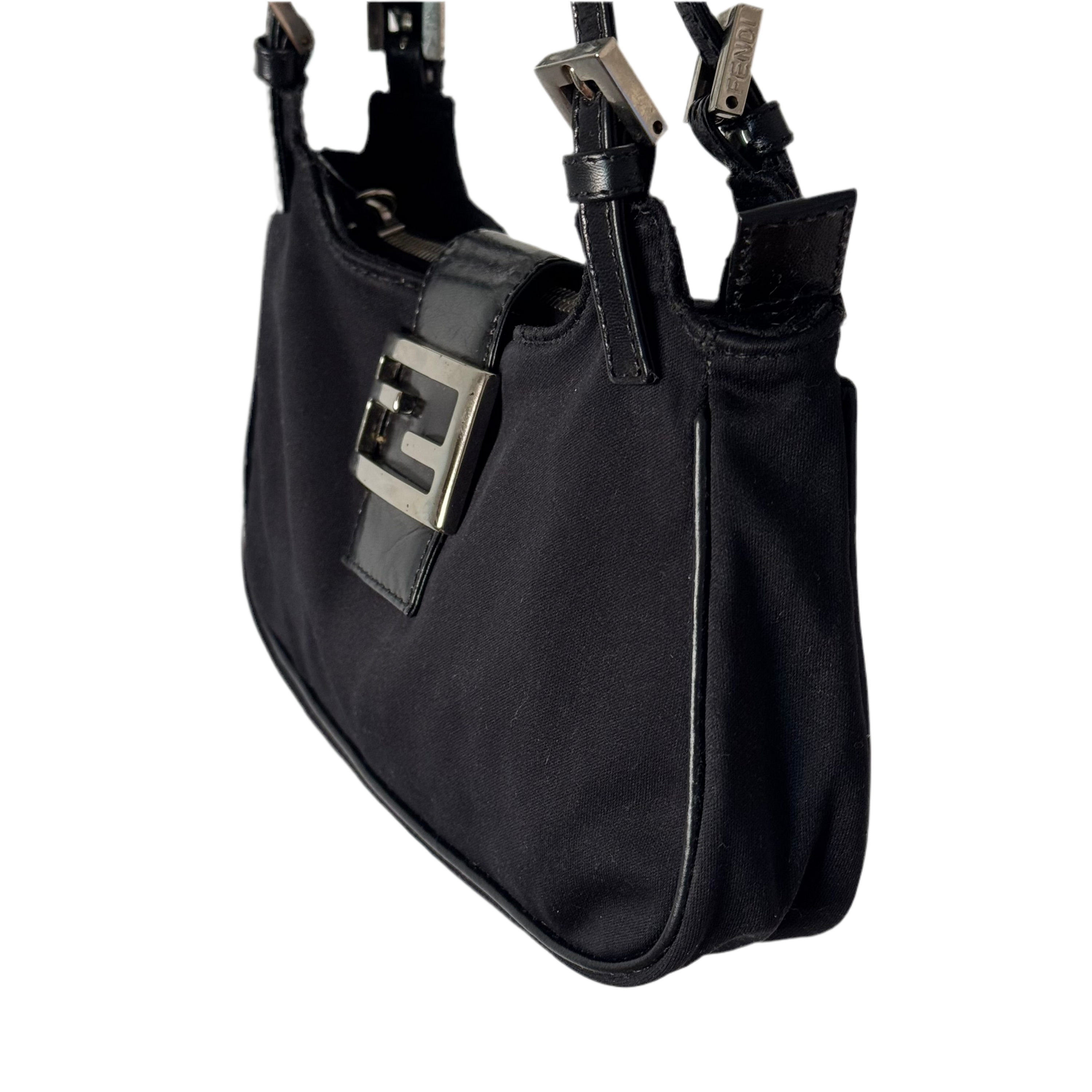 Fendi Shoulder Baguette Cloth Bag