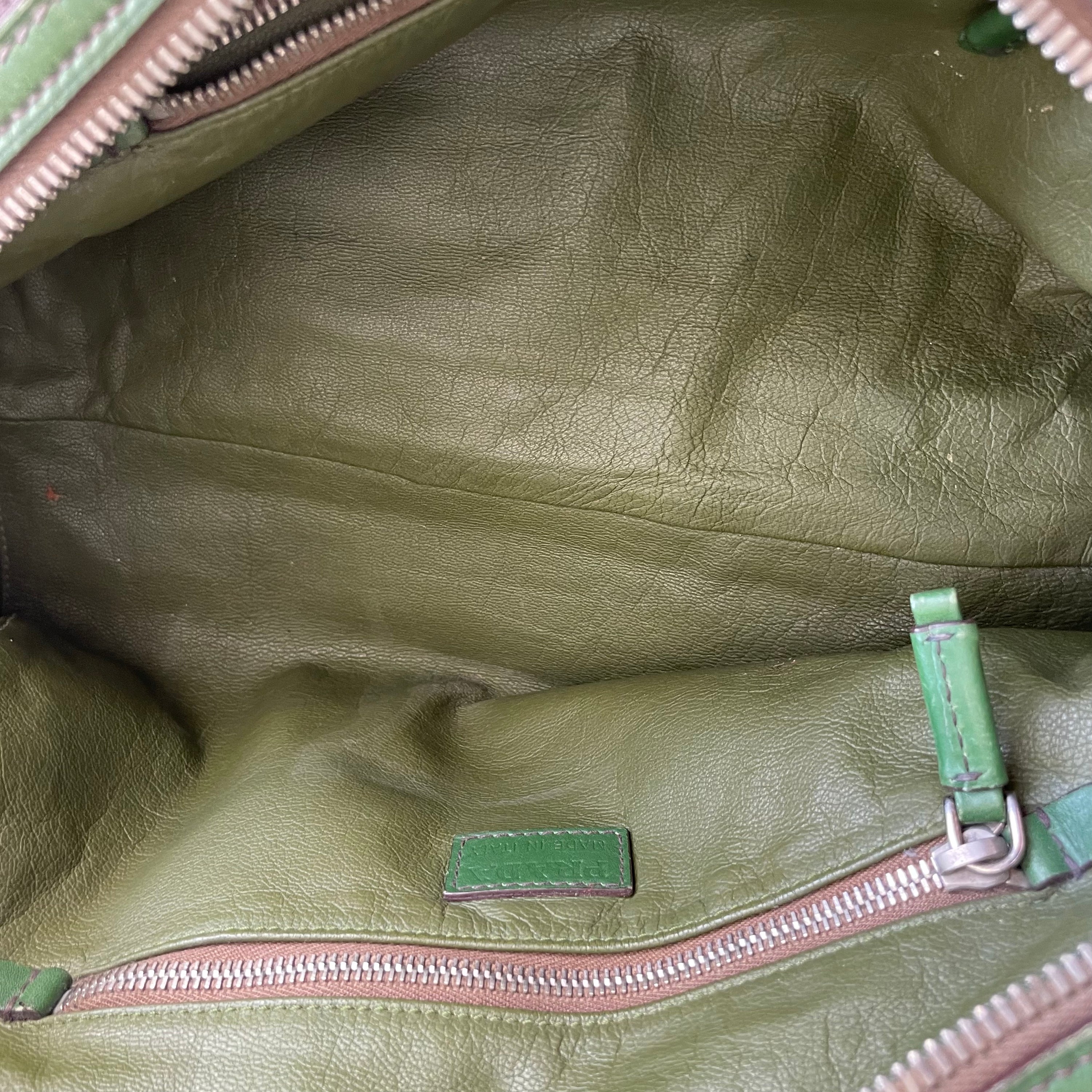 Prada Green Shoulder Bag