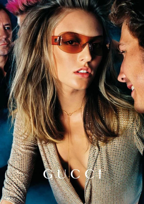 Gucci by Tom Ford 1999 Orange Sunglasses