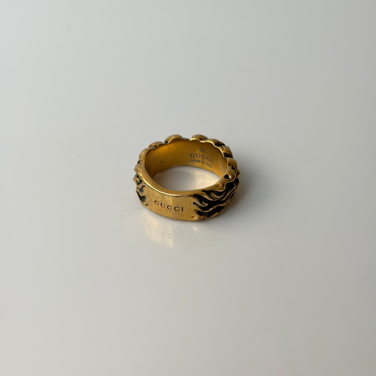 Gucci Lion Mane Ring
