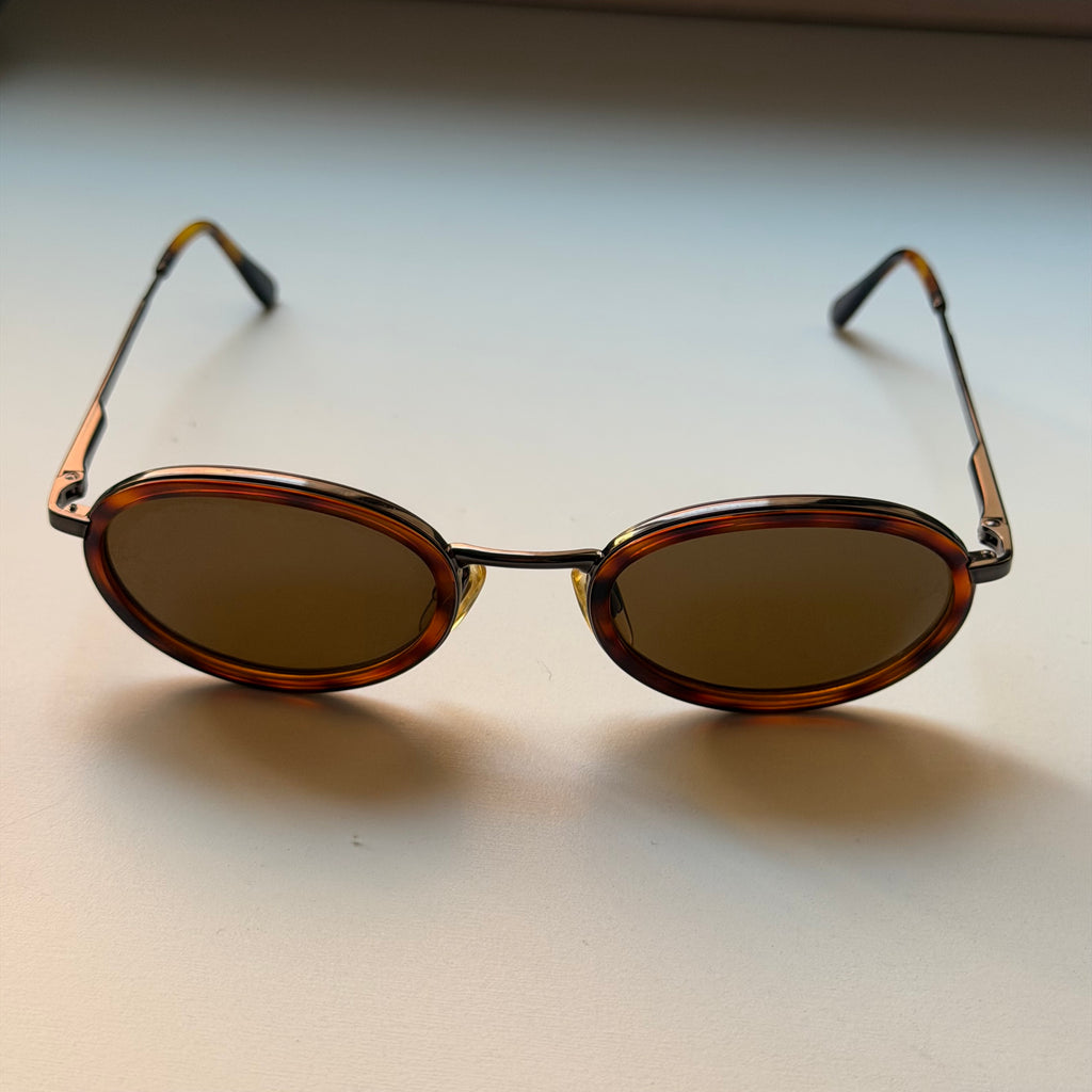 Giorgio Armani 90s Tortoise Sunglasses