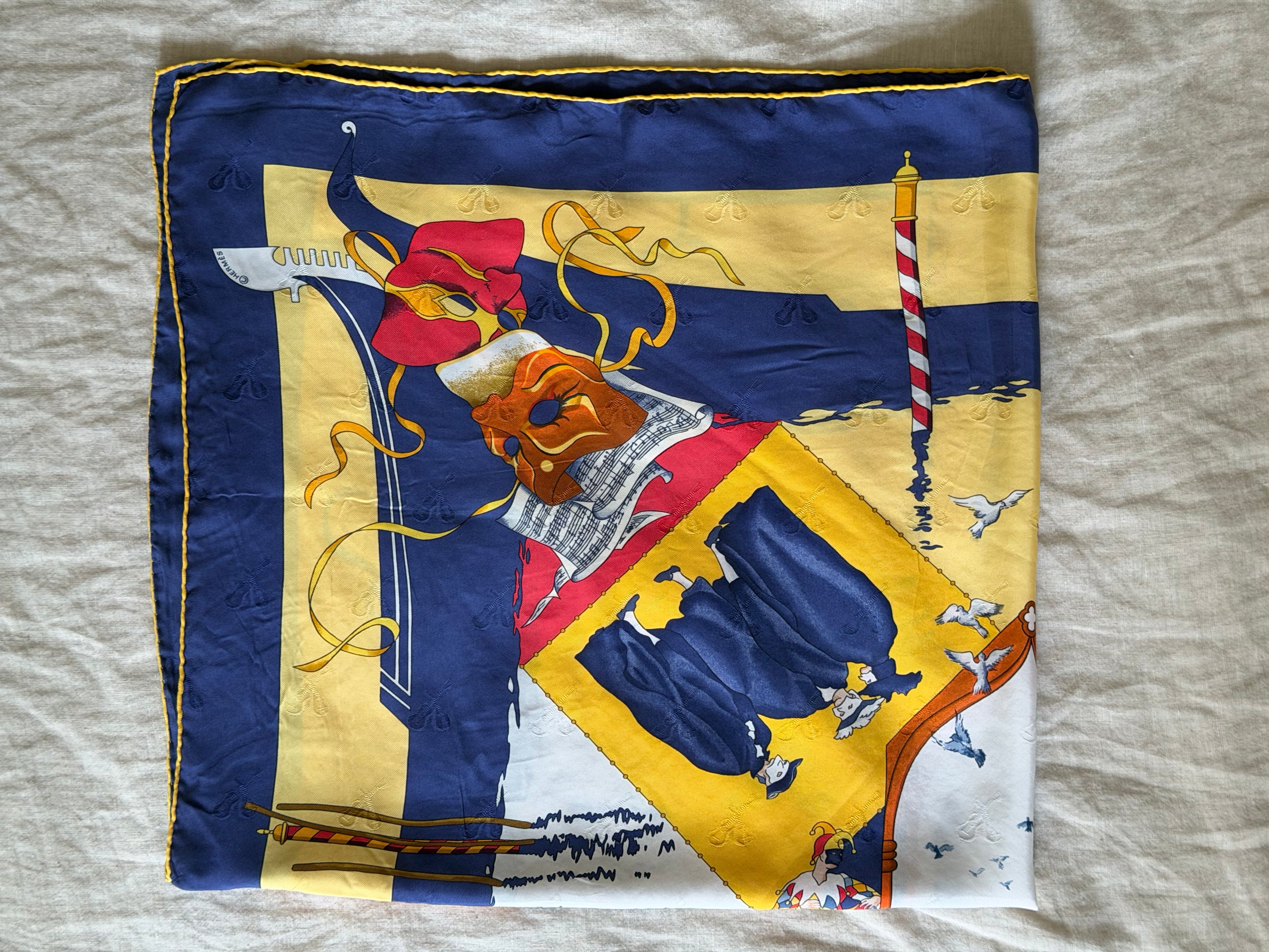 Hermès “Le Carnaval de Venise” Scarf