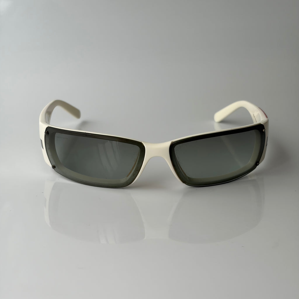 Prada SPS 06 White Sunglasses