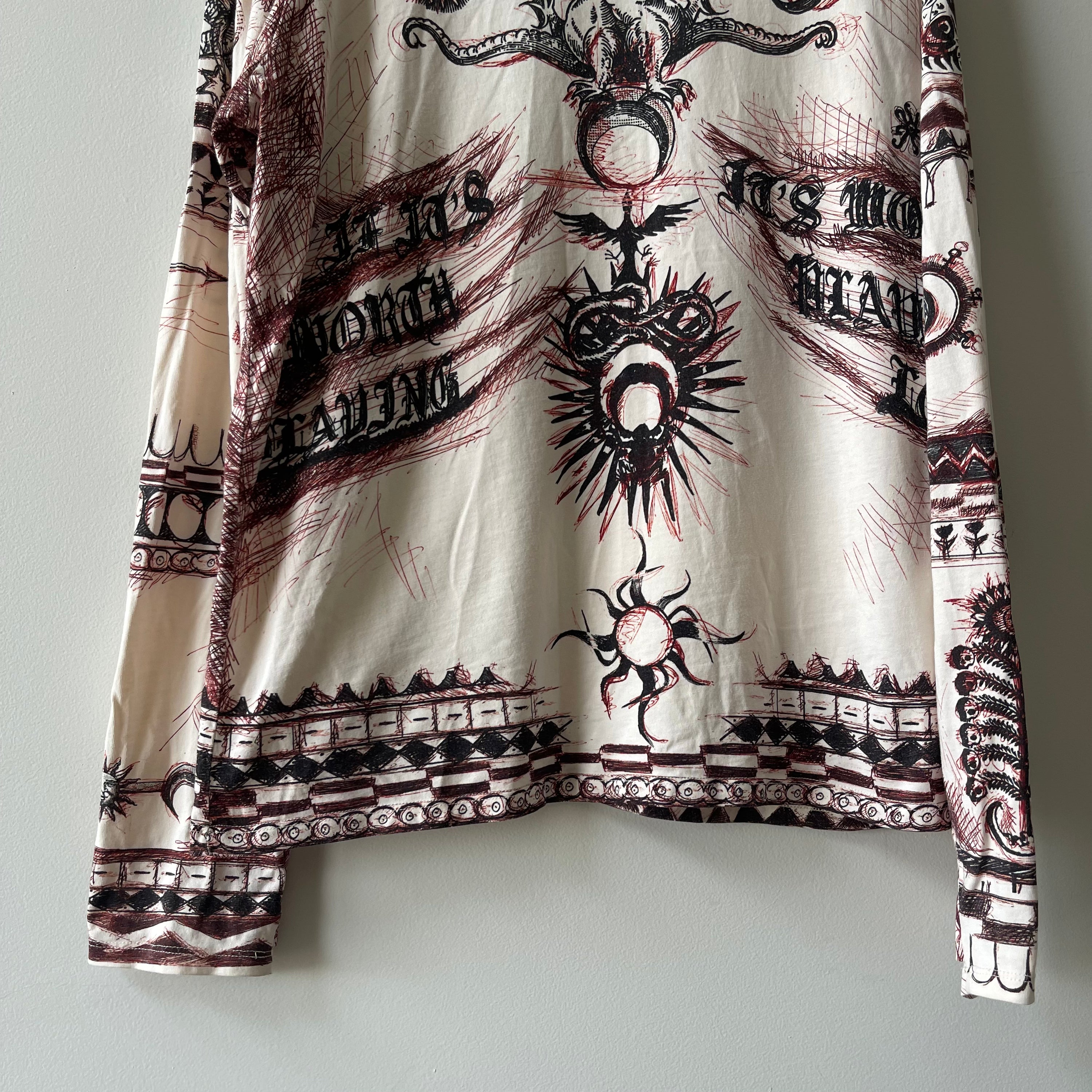 Marine Serre tattoo shirt