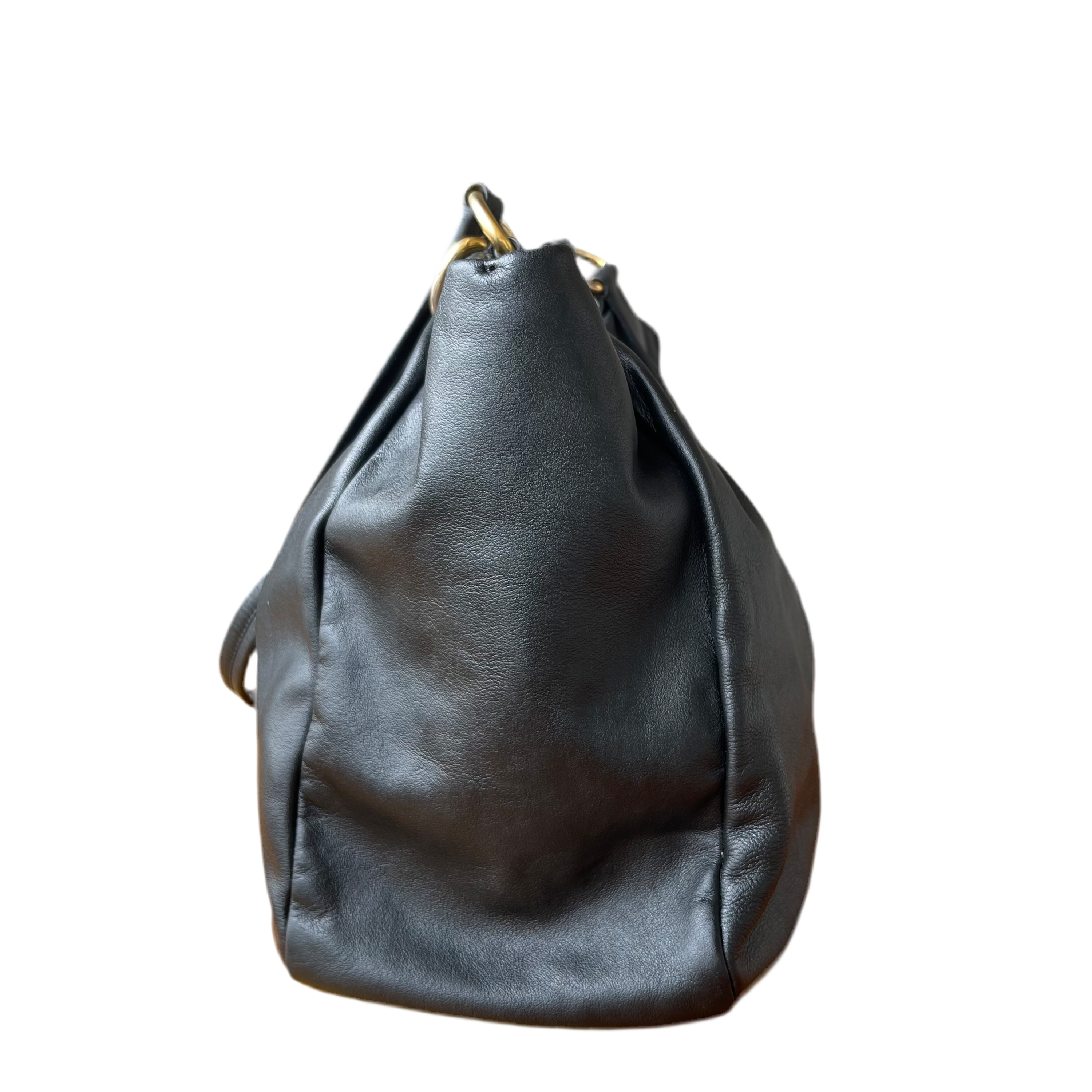 Prada Leather Shopper Bag