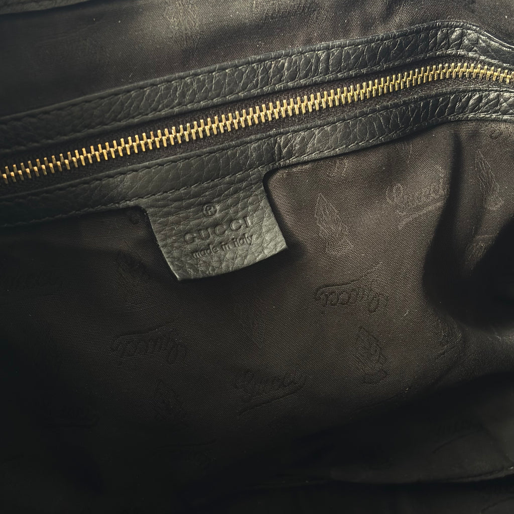 Gucci Heritage Stripe Leather Bag
