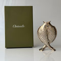 Christofle 1983 Deux Poissons Vase